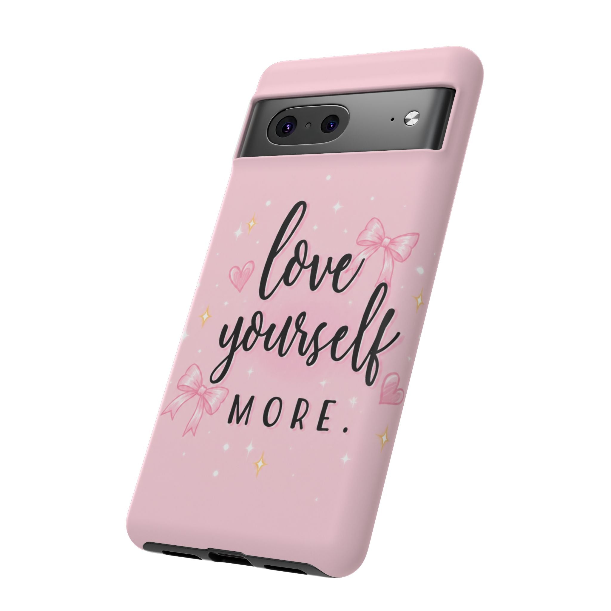 Love Yourself More Pink Inspirational Protective Case