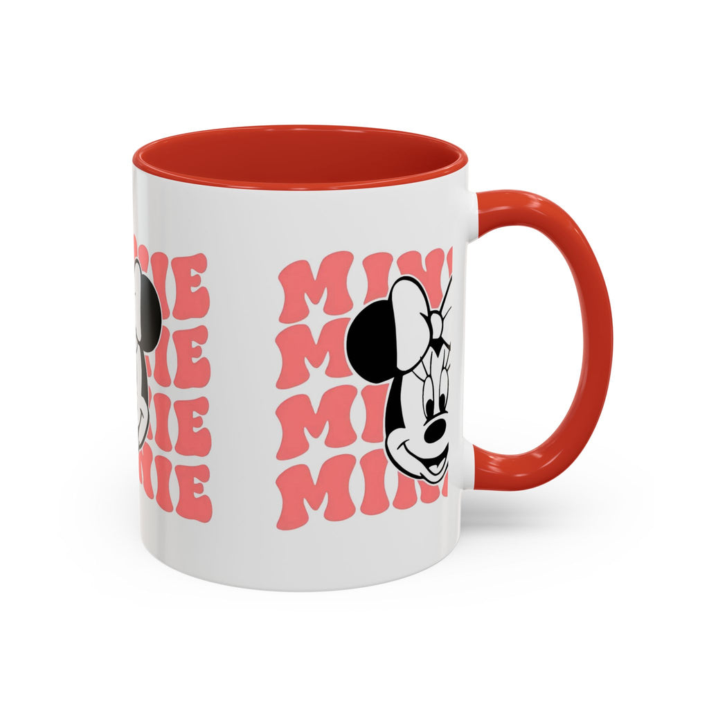 Minnie Mouse Retro Accent Coffee Mug — 11/15oz