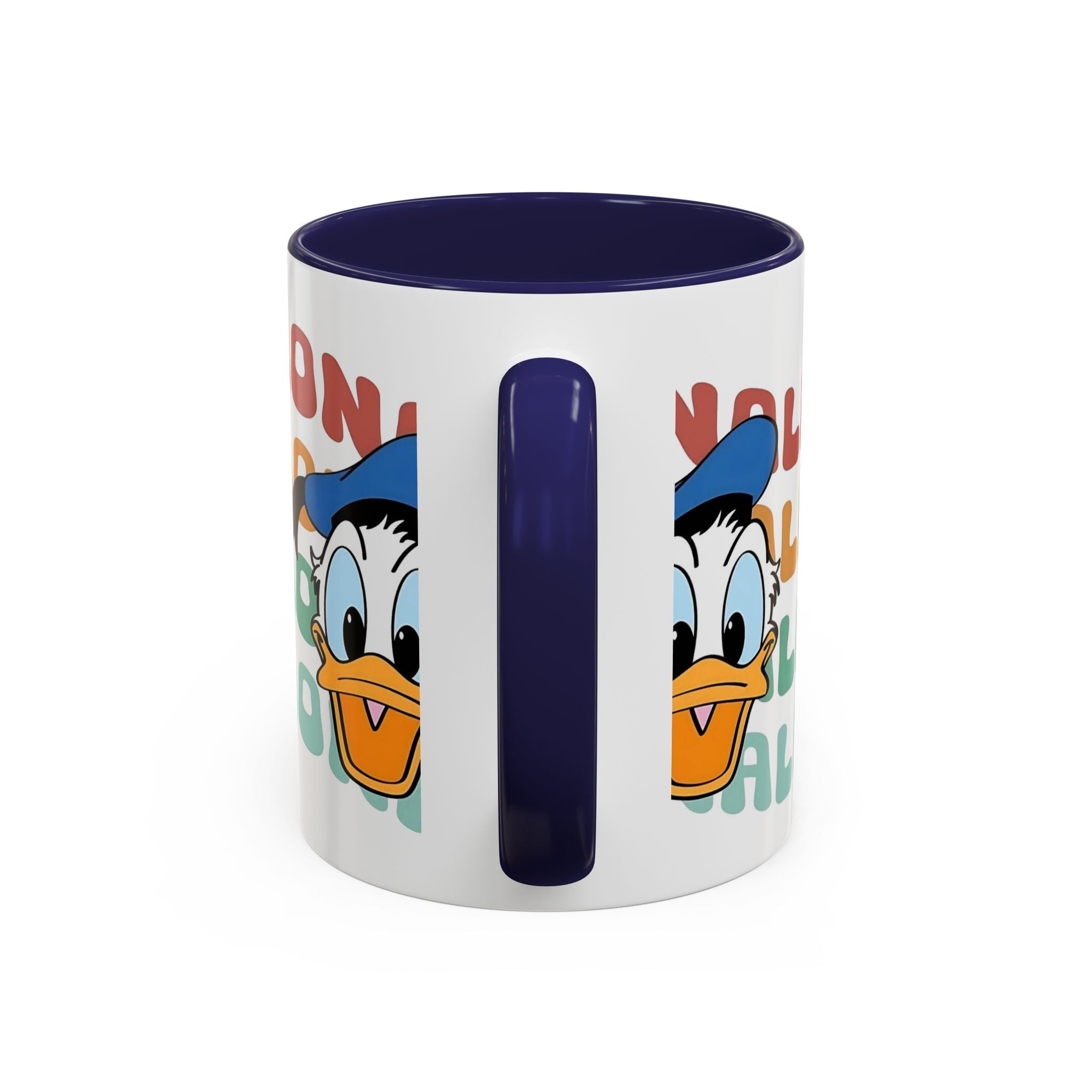 Donald Duck Retro Accent Coffee Mug