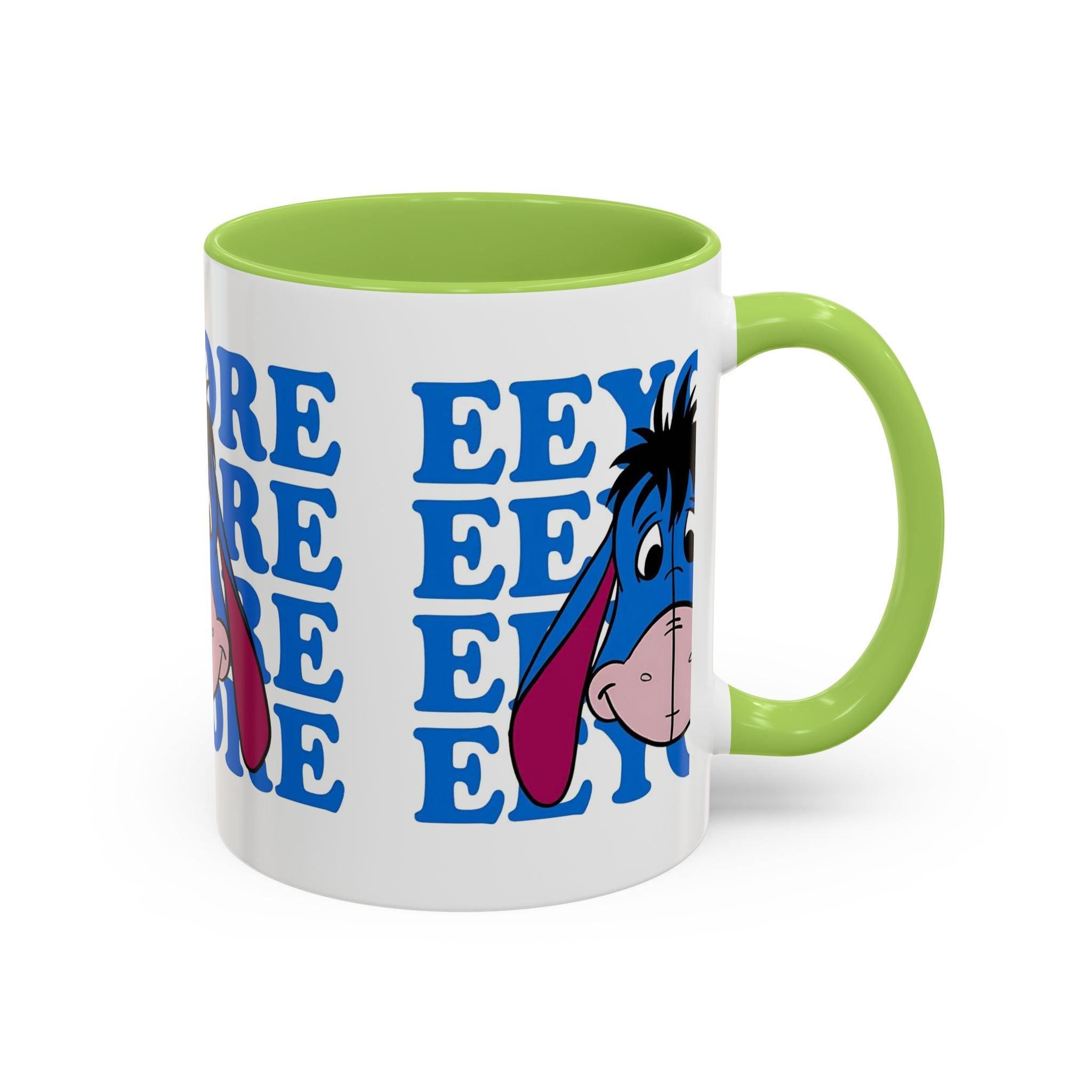 Eeyore Coffee Mug — Cute Cartoon Donkey Accent Mug (11/15 oz)