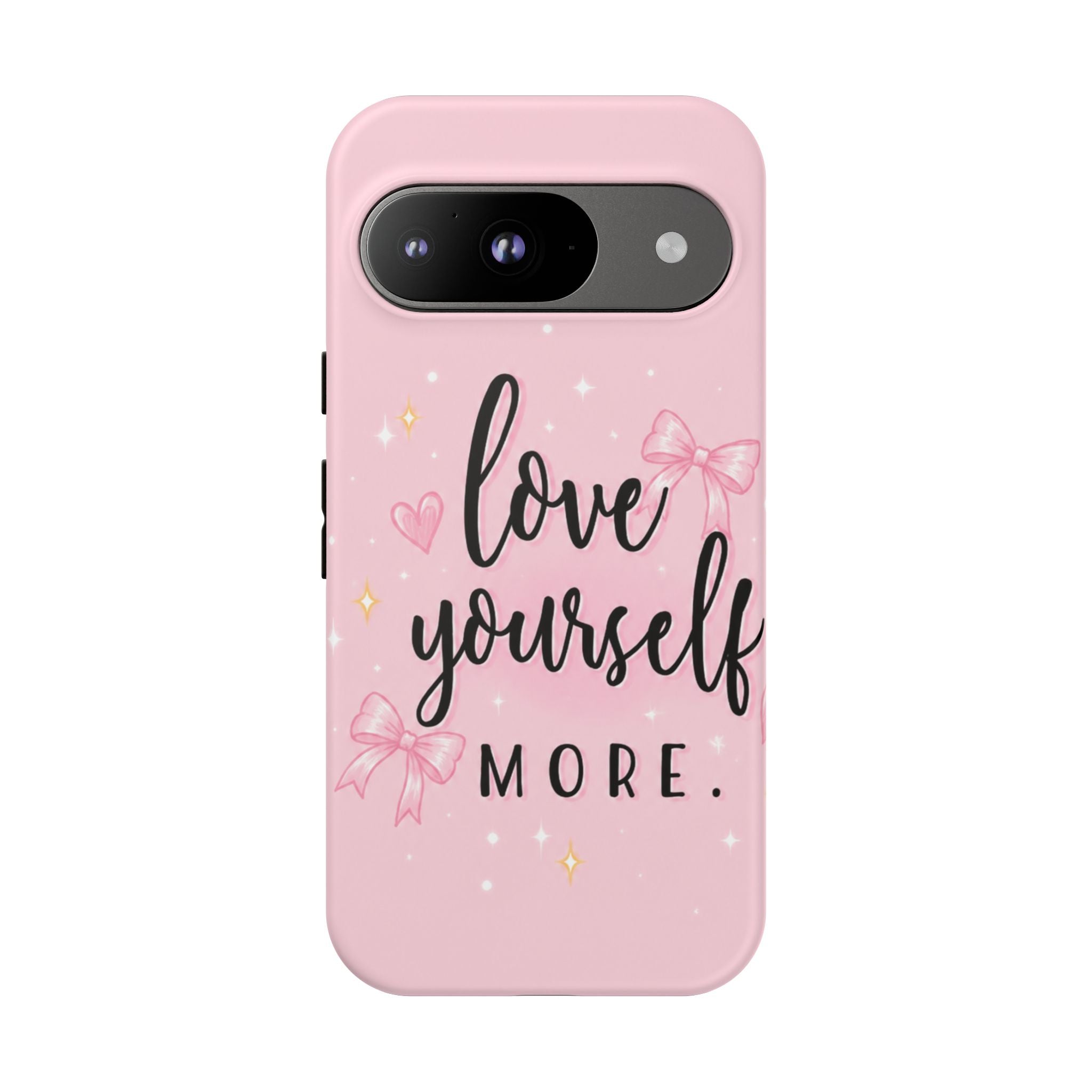 Love Yourself More Pink Inspirational Protective Case