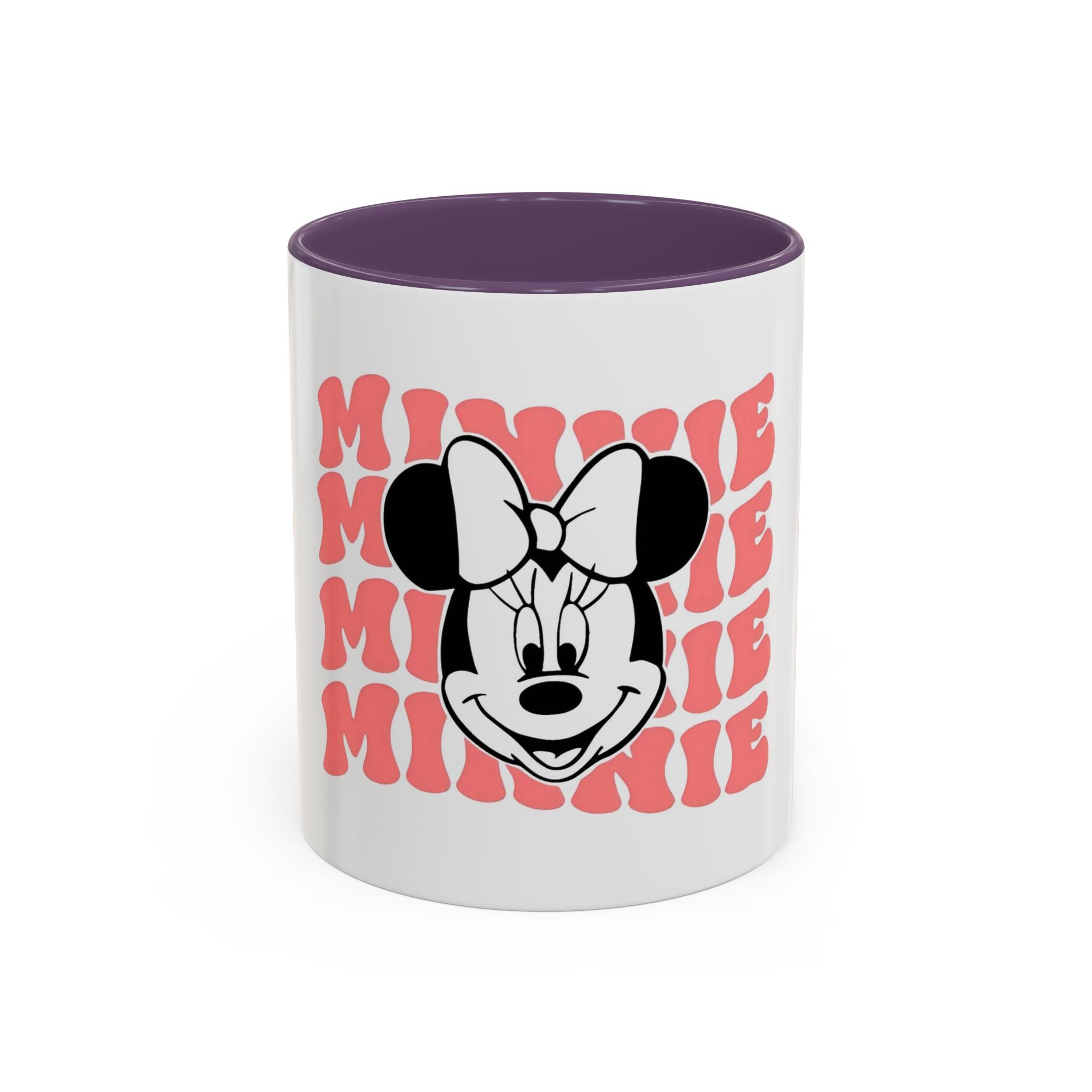 Minnie Mouse Retro Accent Coffee Mug — 11/15oz
