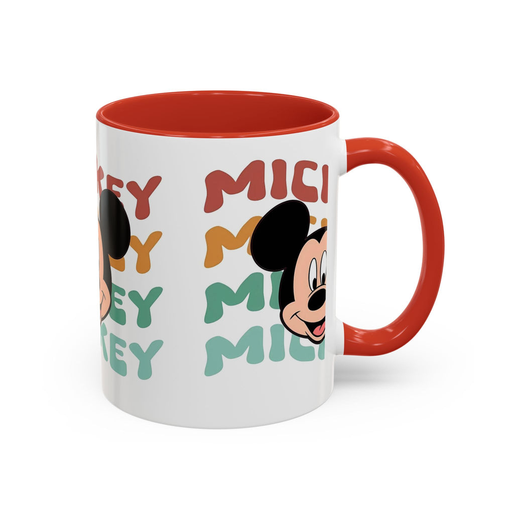 Mickey Retro Stack Accent Coffee Mug — 11/15oz
