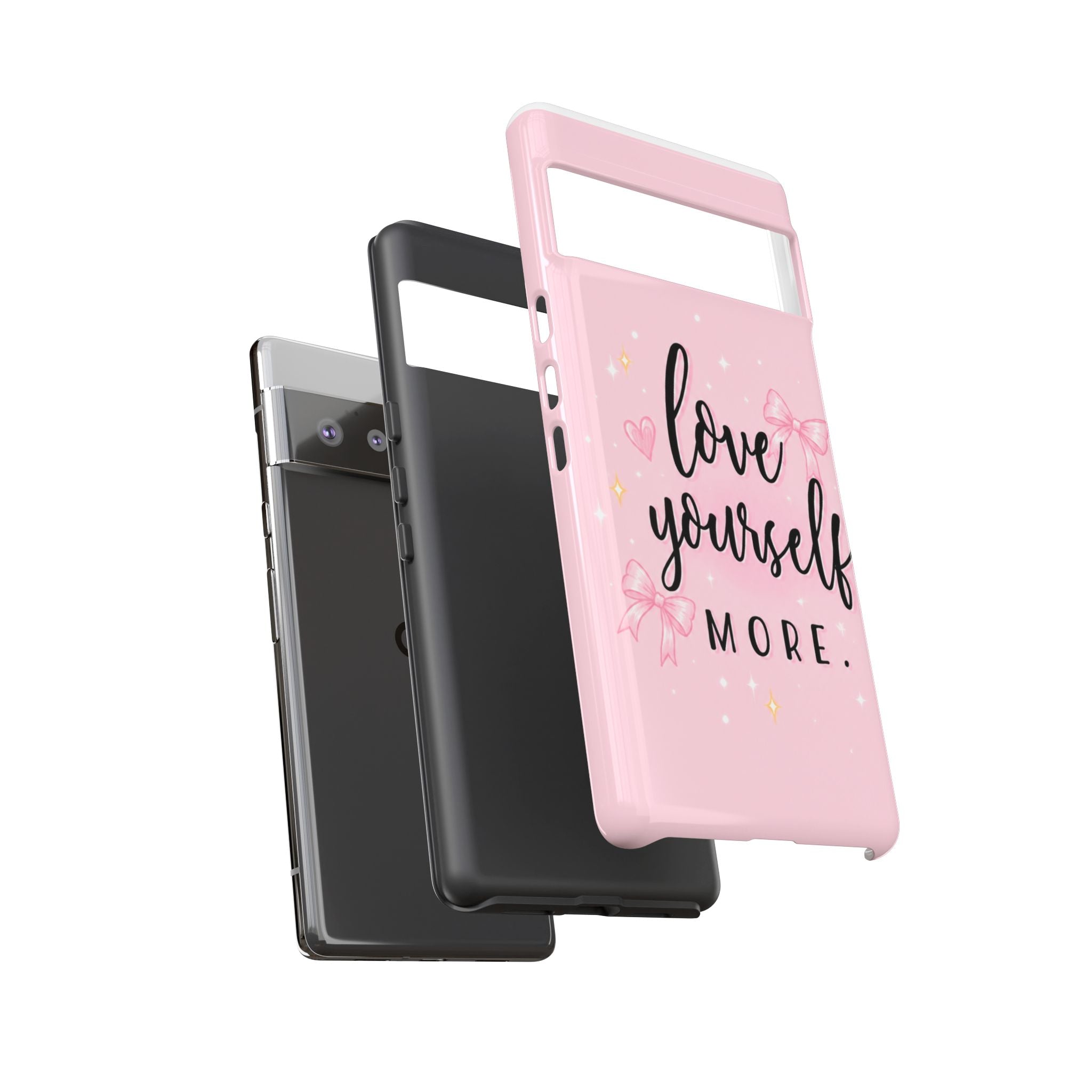 Love Yourself More Pink Inspirational Protective Case