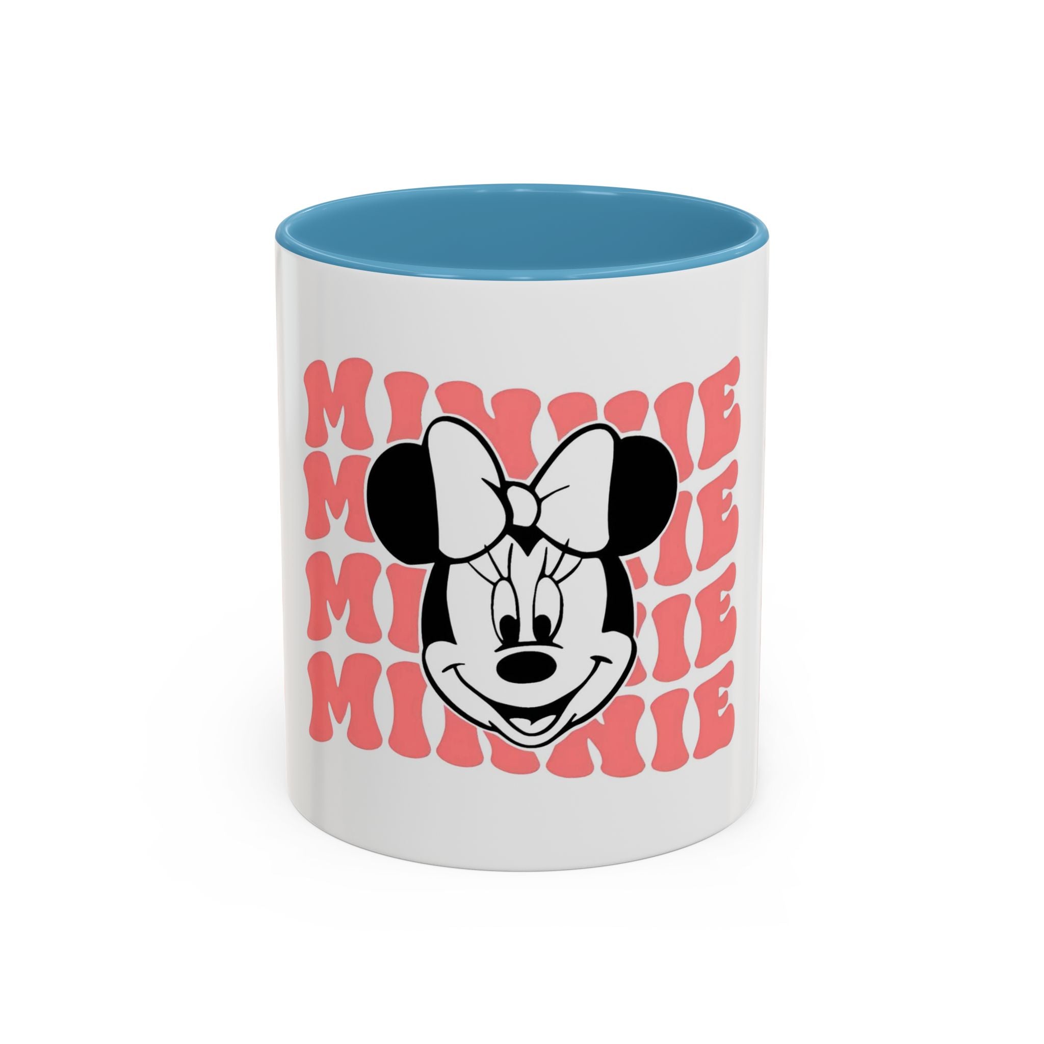 Minnie Mouse Retro Accent Coffee Mug — 11/15oz