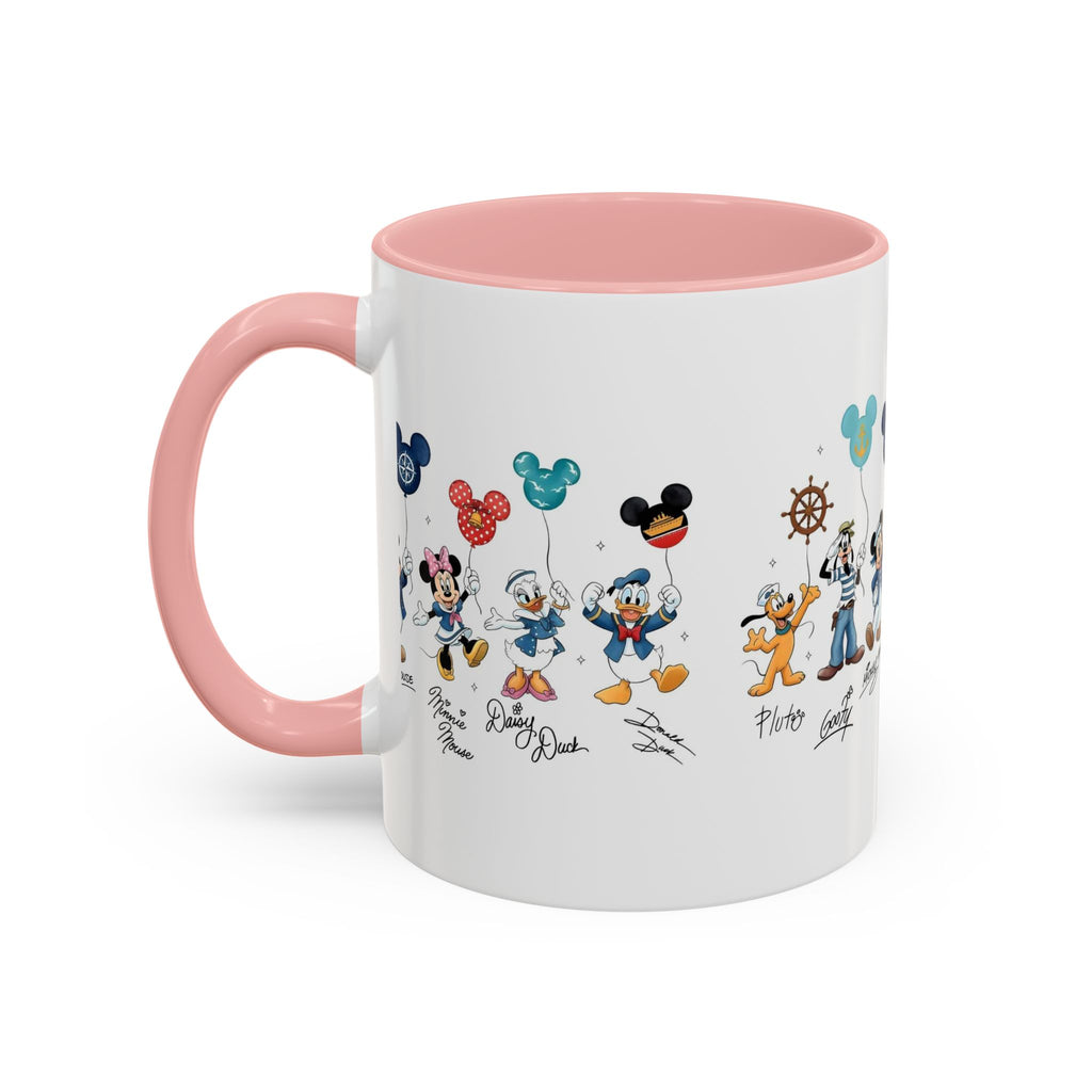 Disney Cruise Characters Accent Coffee Mug (11/15oz)