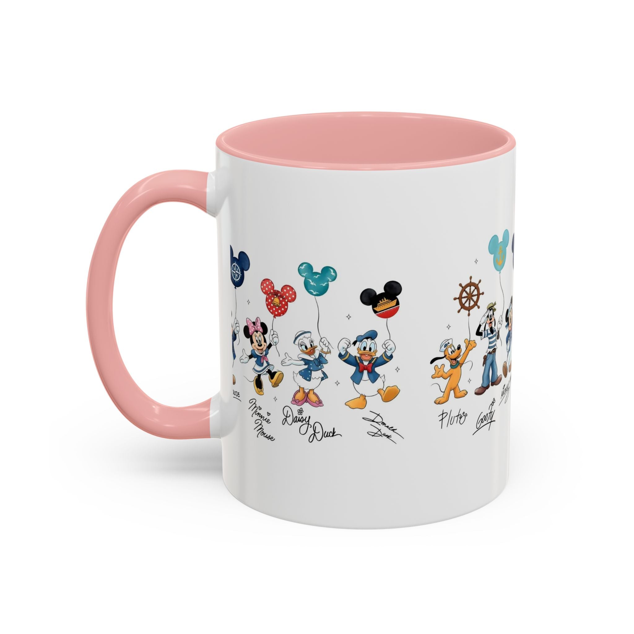 Disney Cruise Characters Accent Coffee Mug (11/15oz)