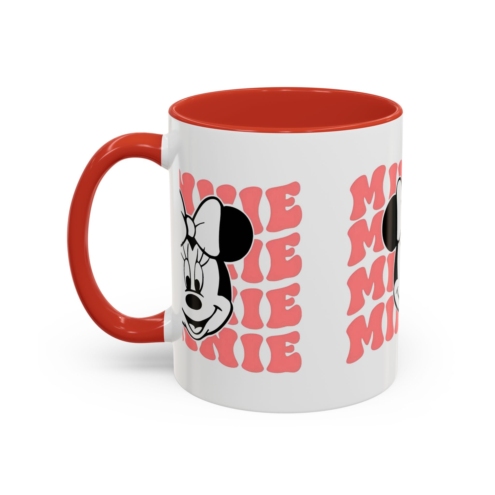 Minnie Mouse Retro Accent Coffee Mug — 11/15oz