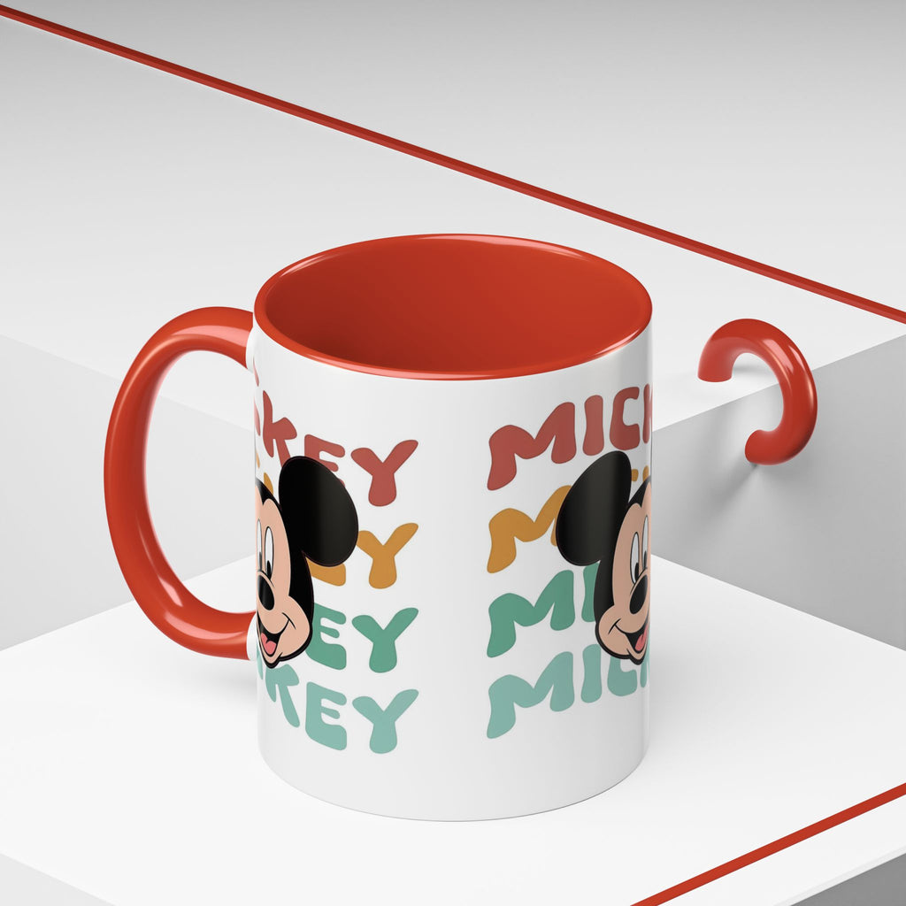 Mickey Retro Stack Accent Coffee Mug — 11/15oz