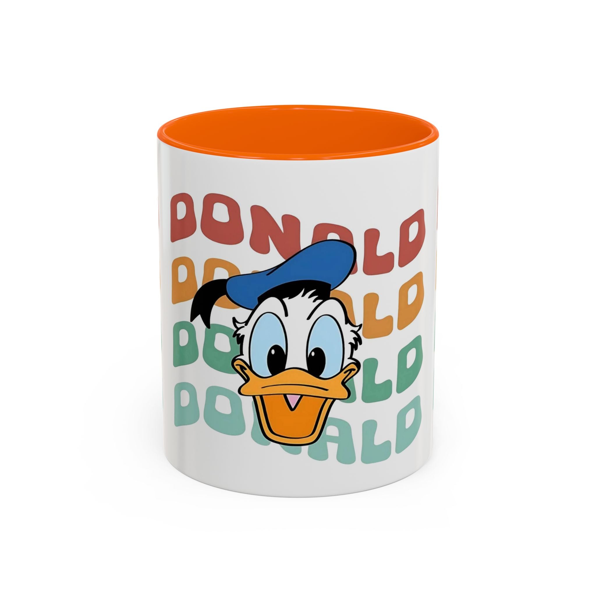 Donald Duck Retro Accent Coffee Mug