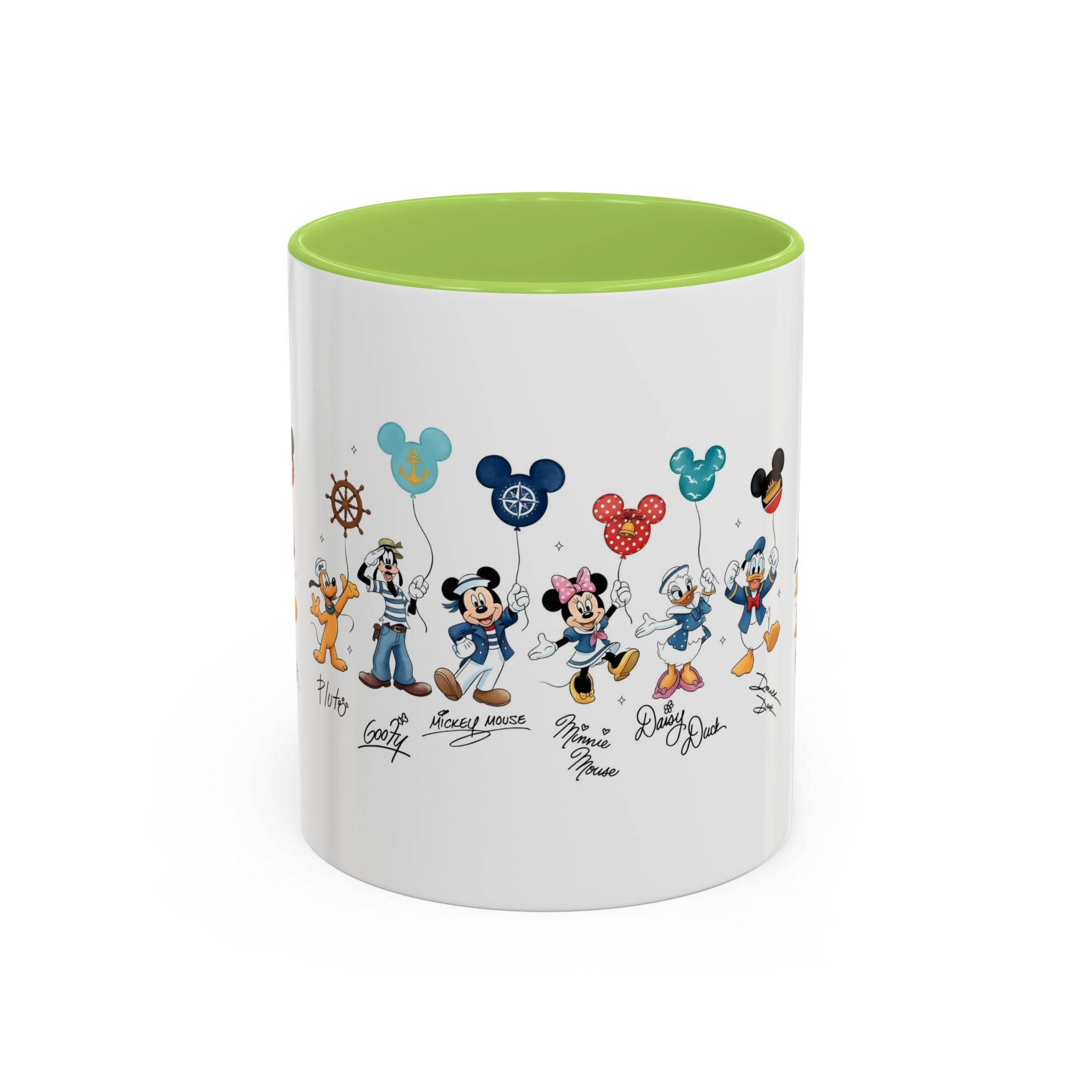 Disney Cruise Characters Accent Coffee Mug (11/15oz)