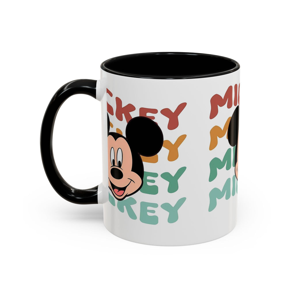 Mickey Retro Stack Accent Coffee Mug — 11/15oz