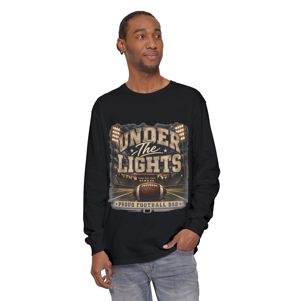 Under The Lights Football Long Sleeve Tee