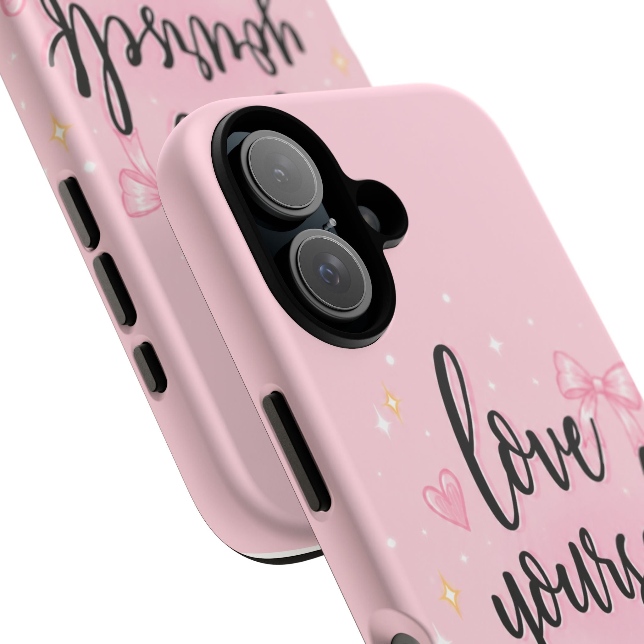 Love Yourself More Pink Inspirational Protective Case