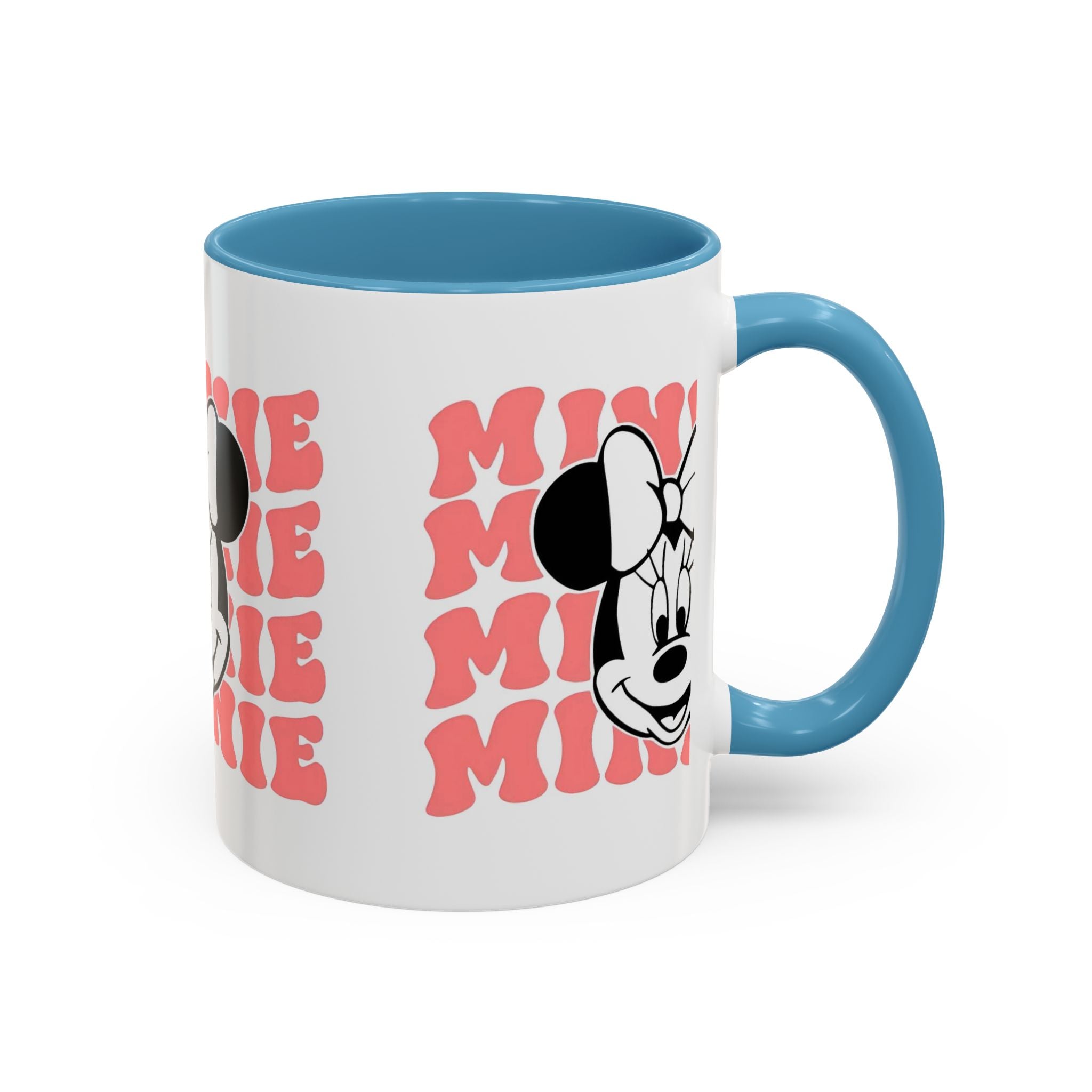 Minnie Mouse Retro Accent Coffee Mug — 11/15oz