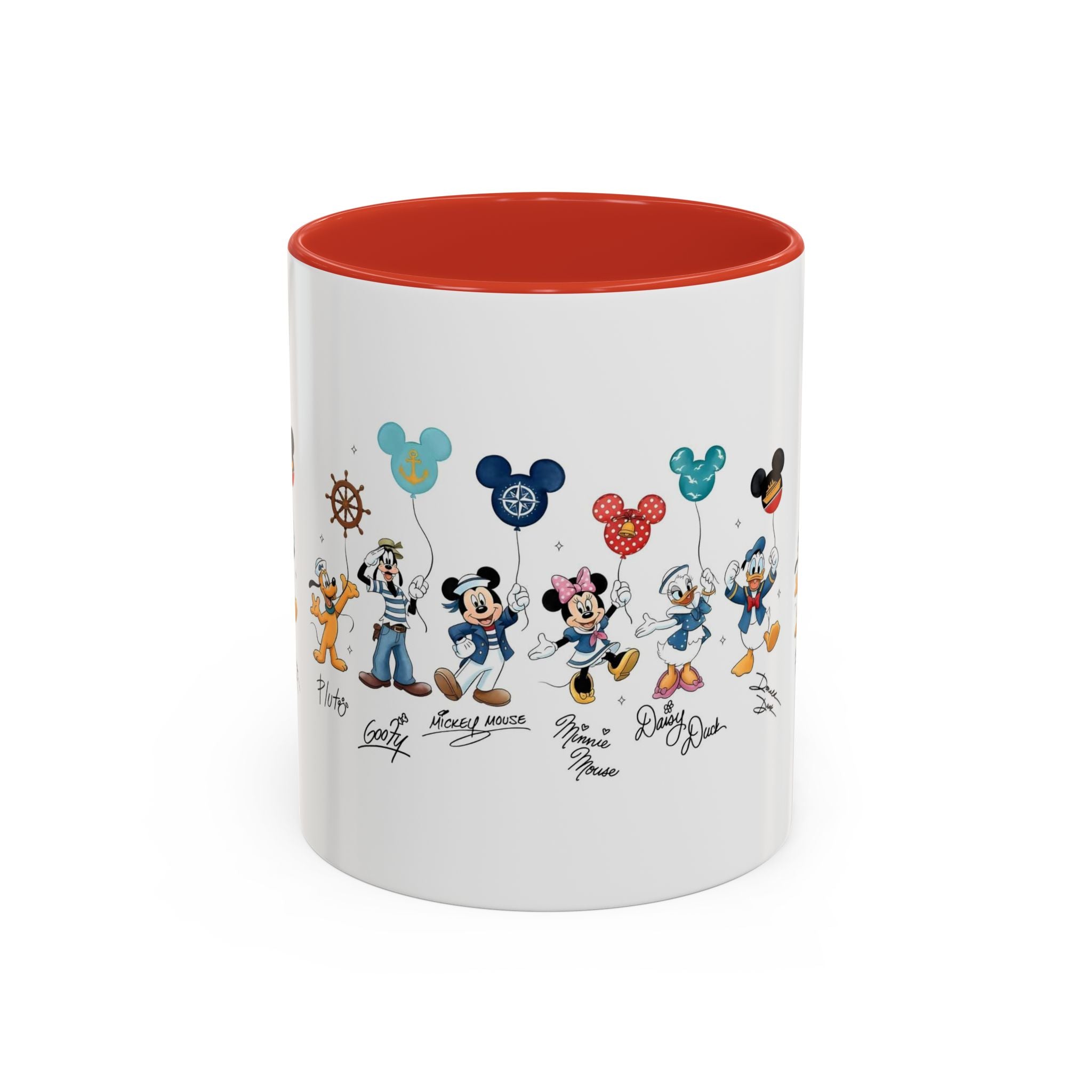 Disney Cruise Characters Accent Coffee Mug (11/15oz)