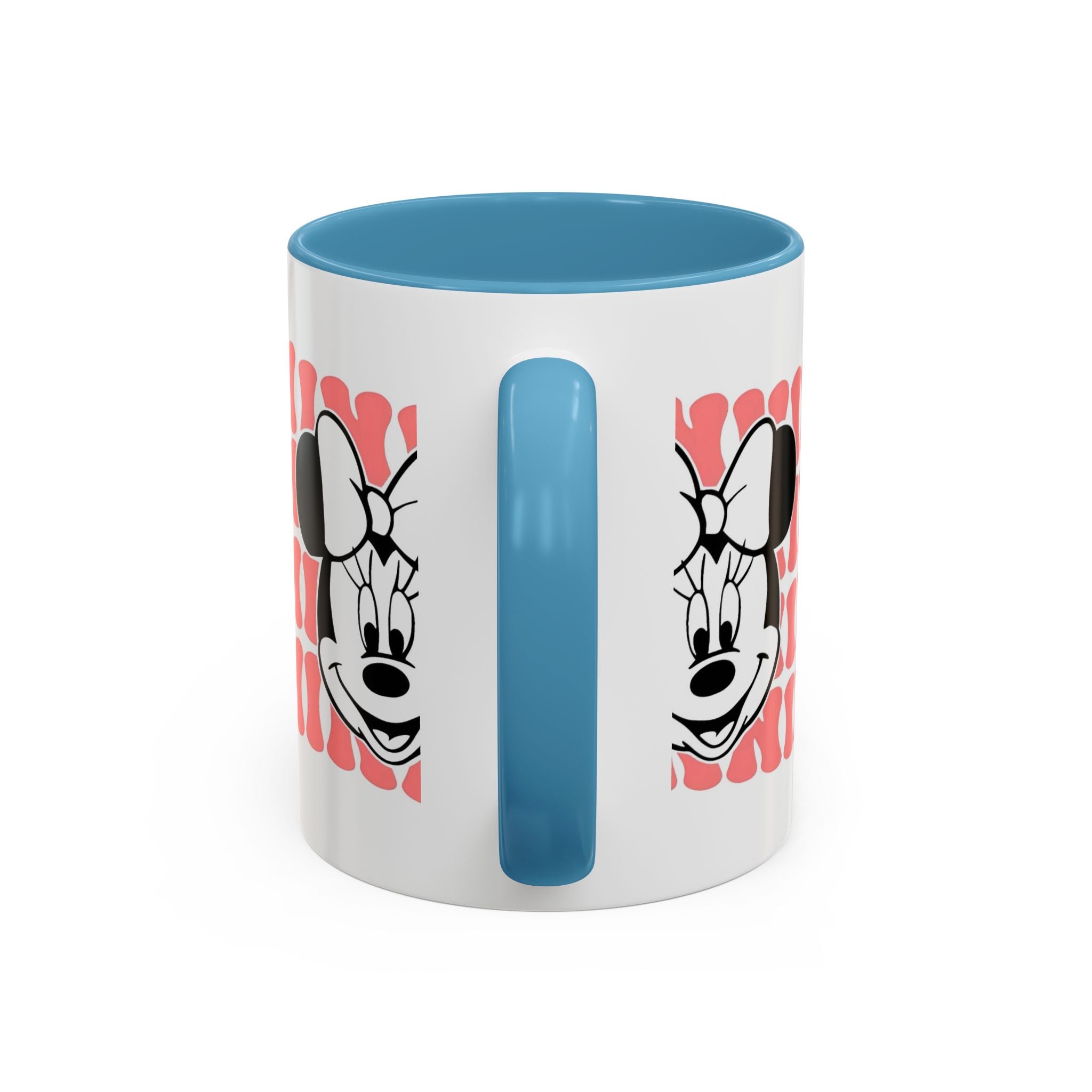 Minnie Mouse Retro Accent Coffee Mug — 11/15oz