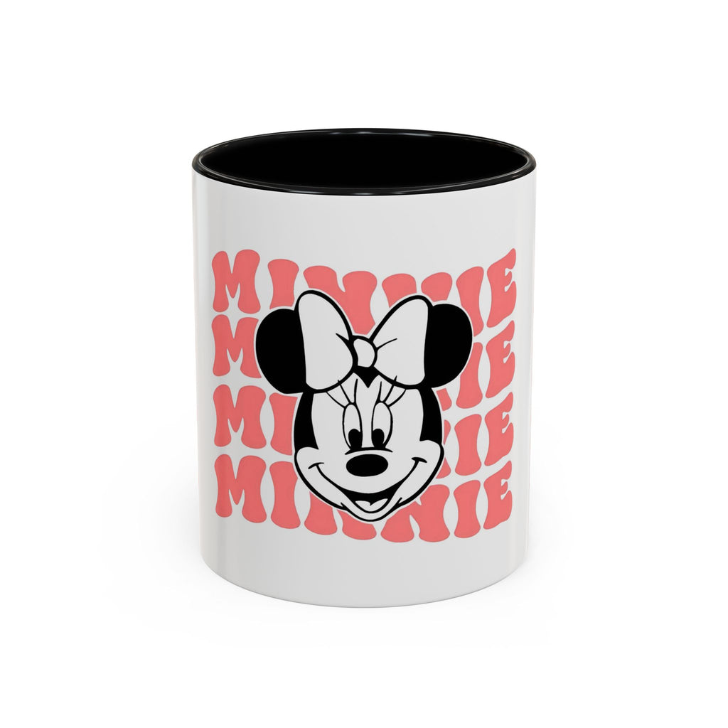 Minnie Mouse Retro Accent Coffee Mug — 11/15oz