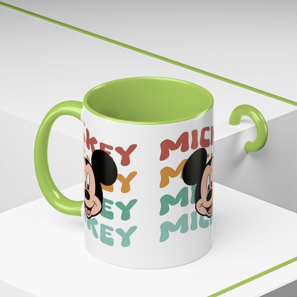 Mickey Retro Stack Accent Coffee Mug — 11/15oz