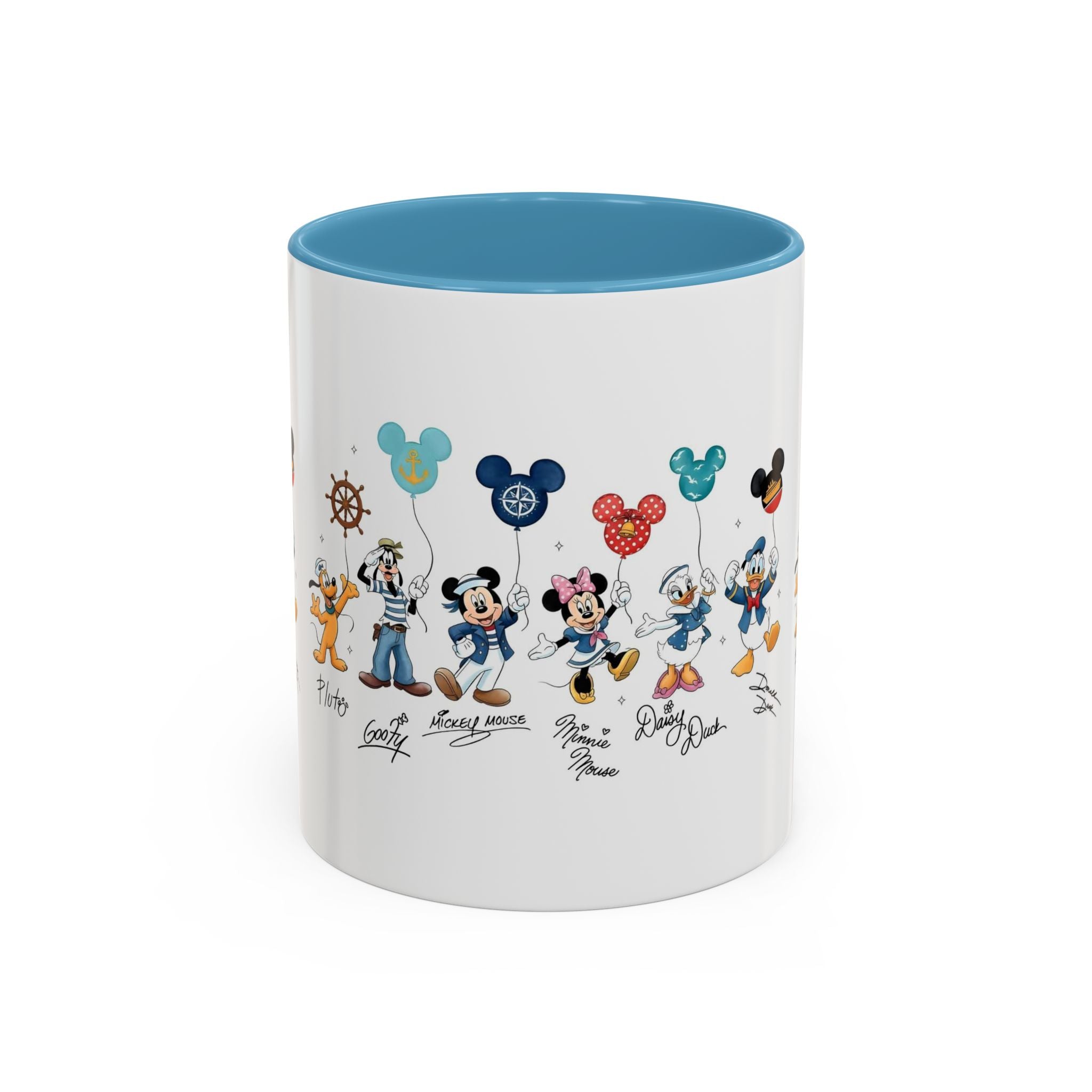 Disney Cruise Characters Accent Coffee Mug (11/15oz)