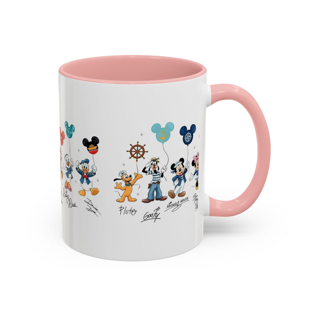 Disney Cruise Characters Accent Coffee Mug (11/15oz)