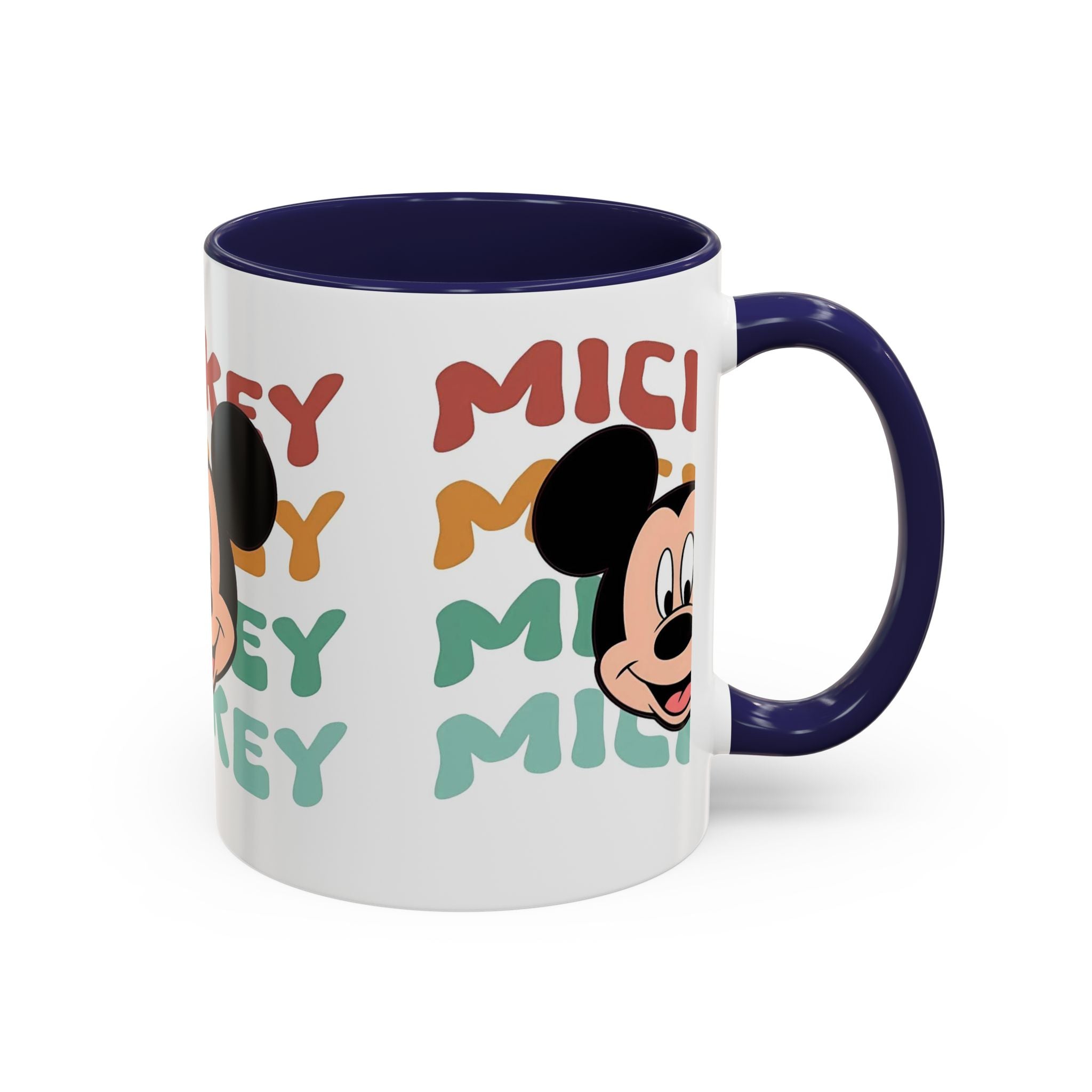 Mickey Retro Stack Accent Coffee Mug — 11/15oz