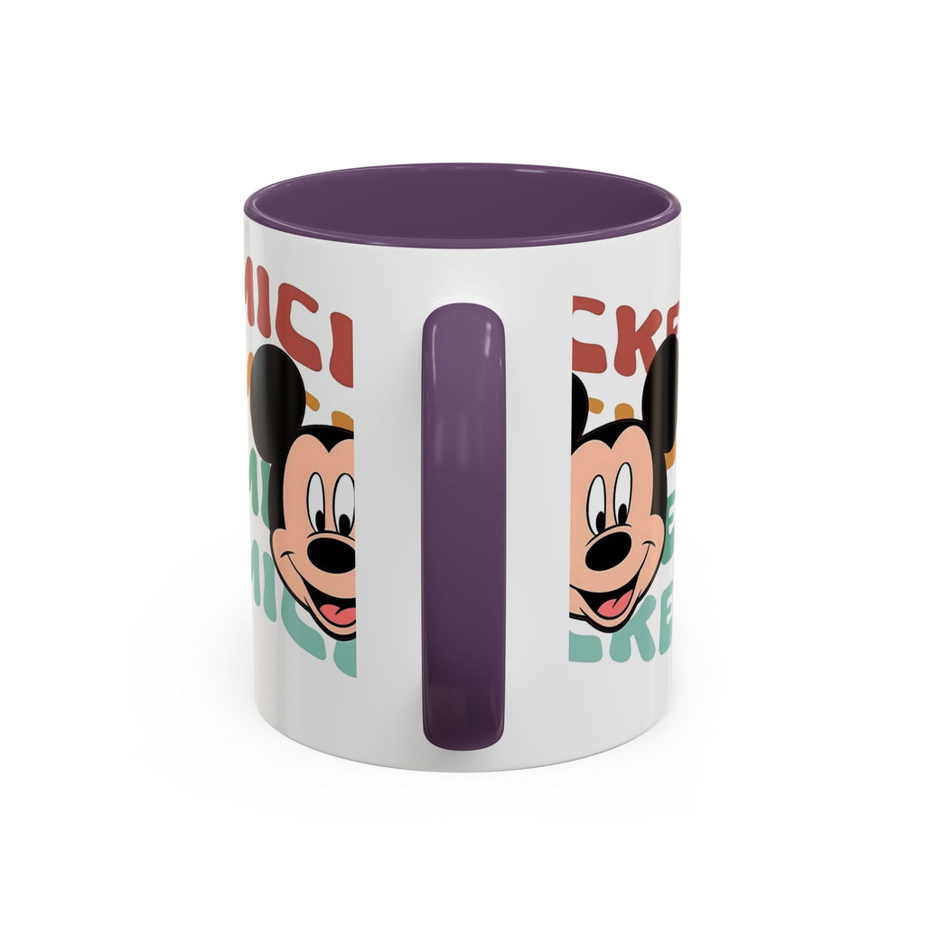 Mickey Retro Stack Accent Coffee Mug — 11/15oz