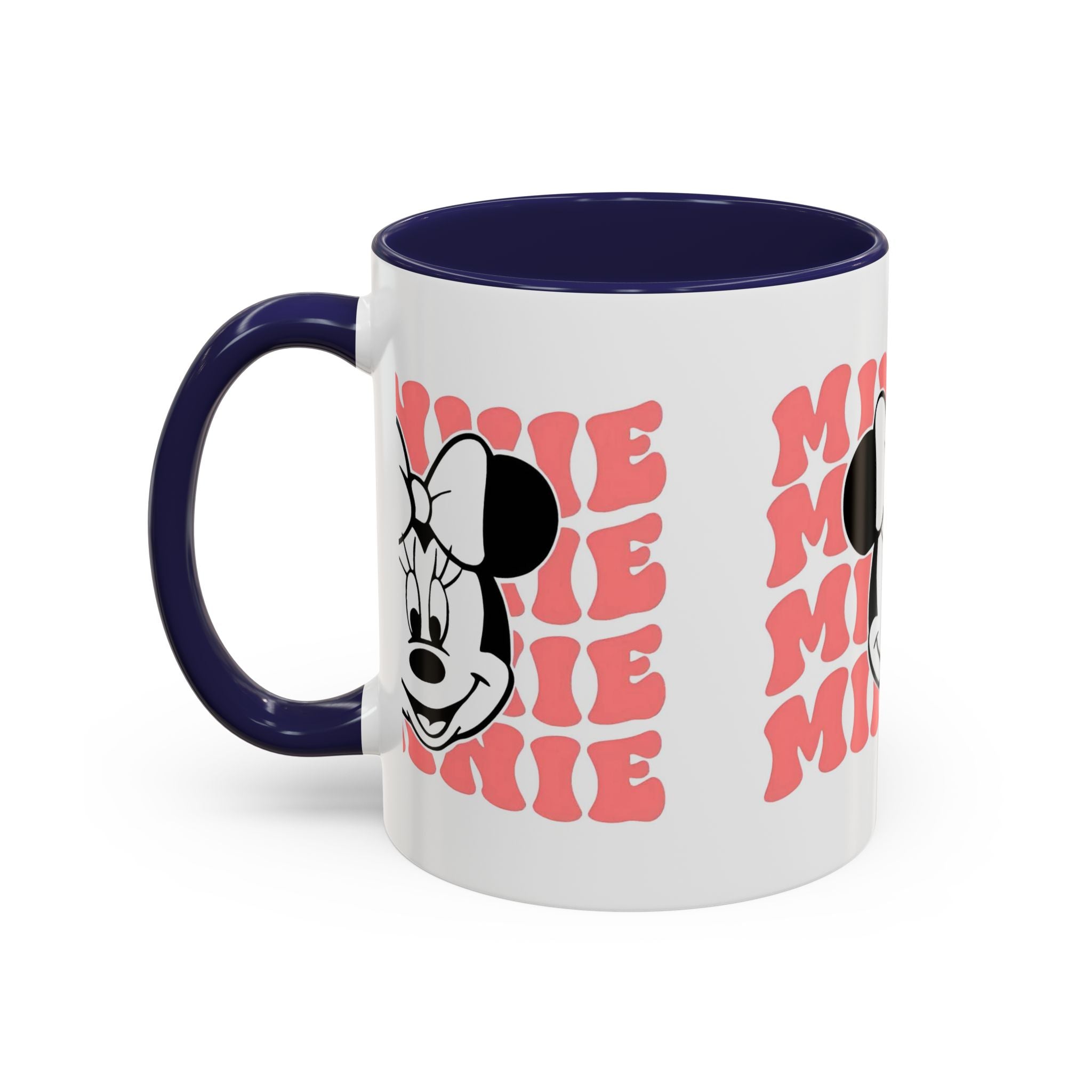 Minnie Mouse Retro Accent Coffee Mug — 11/15oz