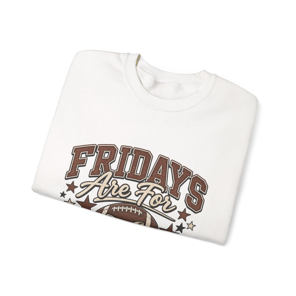 Football Mom Sweatshirt - "Fridays Are For Football Mom"