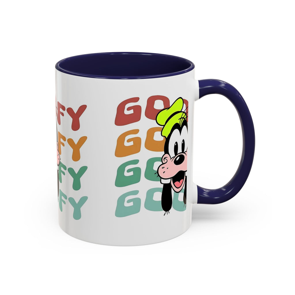 Goofy Retro Stack Accent Mug — Disney Goofy Coffee Cup (11/15oz)