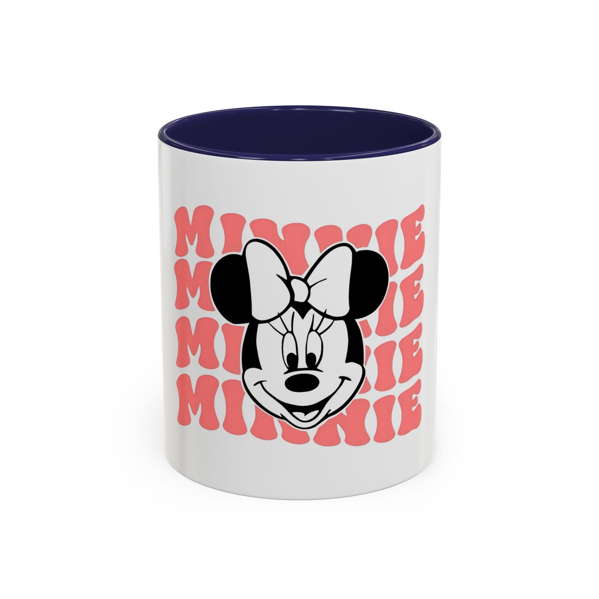 Minnie Mouse Retro Accent Coffee Mug — 11/15oz