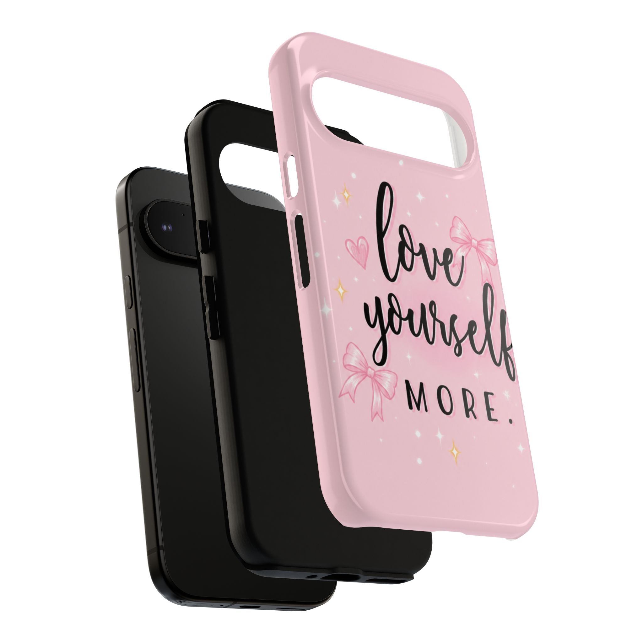 Love Yourself More Pink Inspirational Protective Case