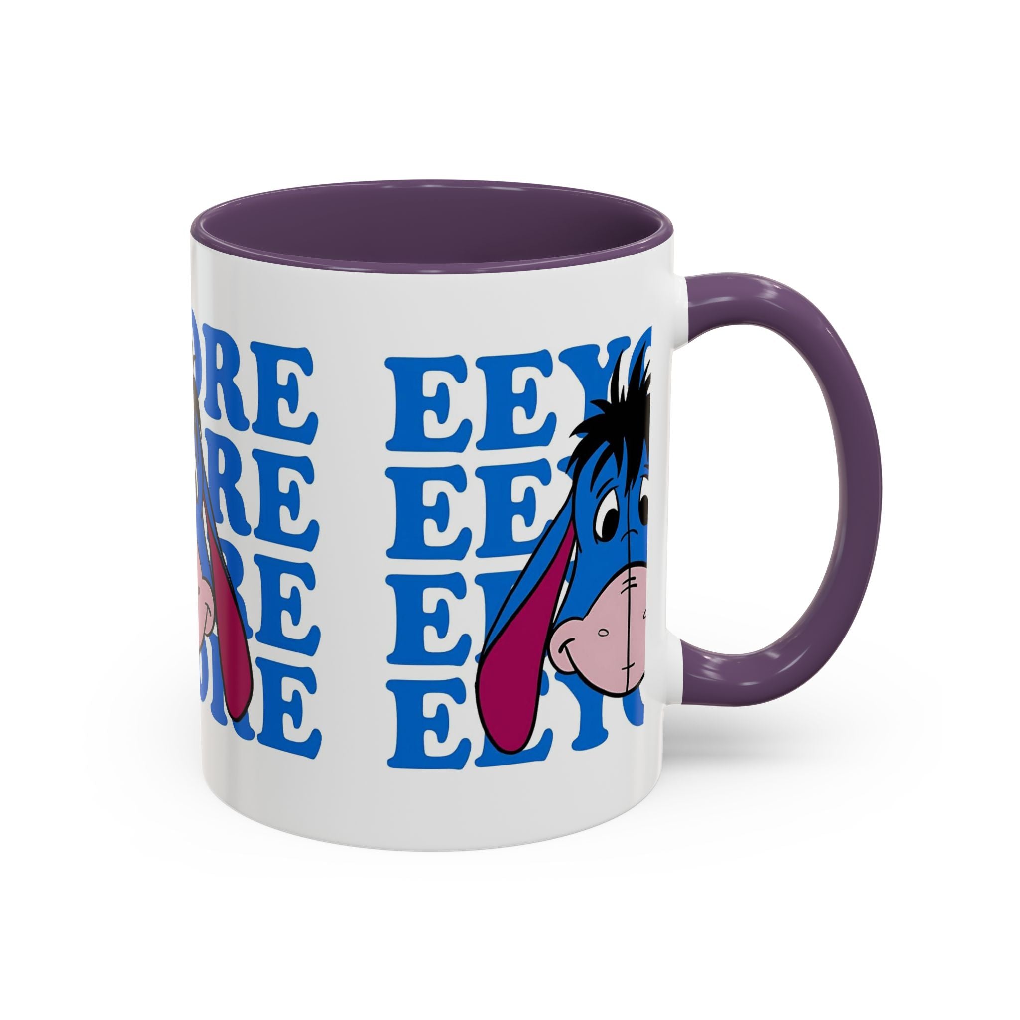 Eeyore Coffee Mug — Cute Cartoon Donkey Accent Mug (11/15 oz)