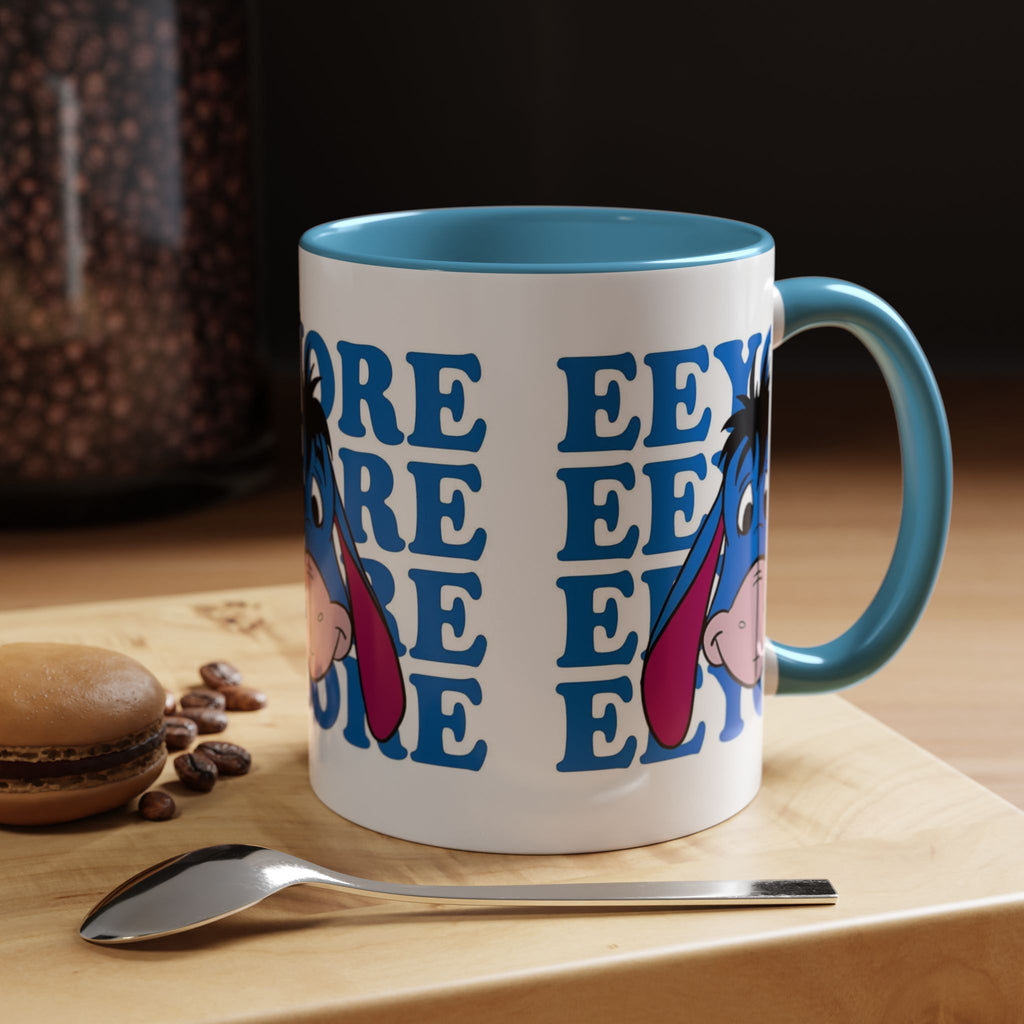 Eeyore Coffee Mug — Cute Cartoon Donkey Accent Mug (11/15 oz)