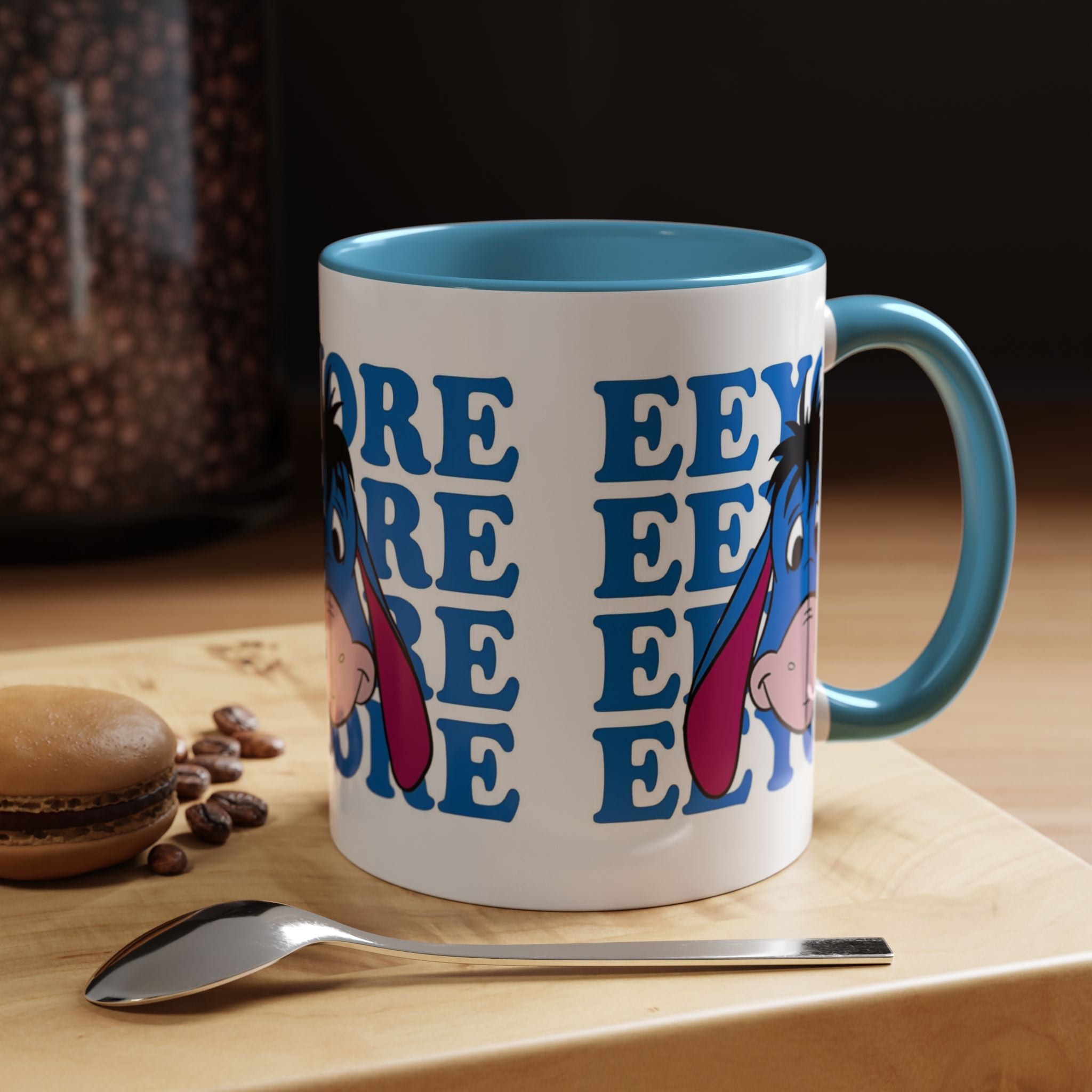 Eeyore Coffee Mug — Cute Cartoon Donkey Accent Mug (11/15 oz)