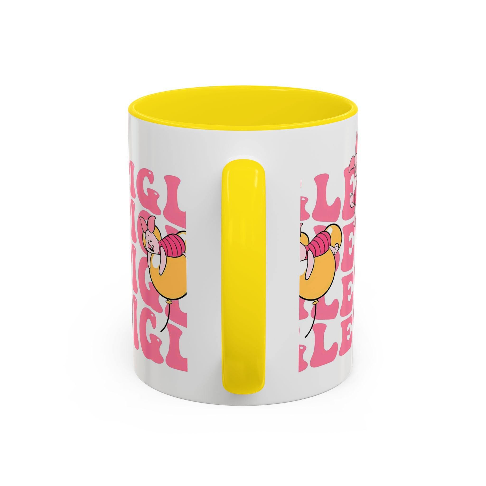 Piglet Coffee Mug — Cute Pink Winnie-The-Pooh Character Accent Mug (11/15oz)