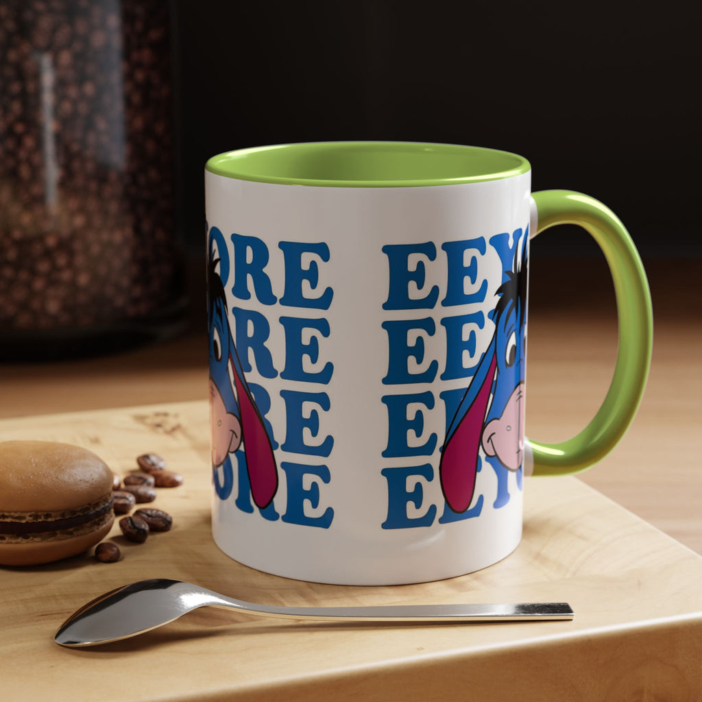 Eeyore Coffee Mug — Cute Cartoon Donkey Accent Mug (11/15 oz)