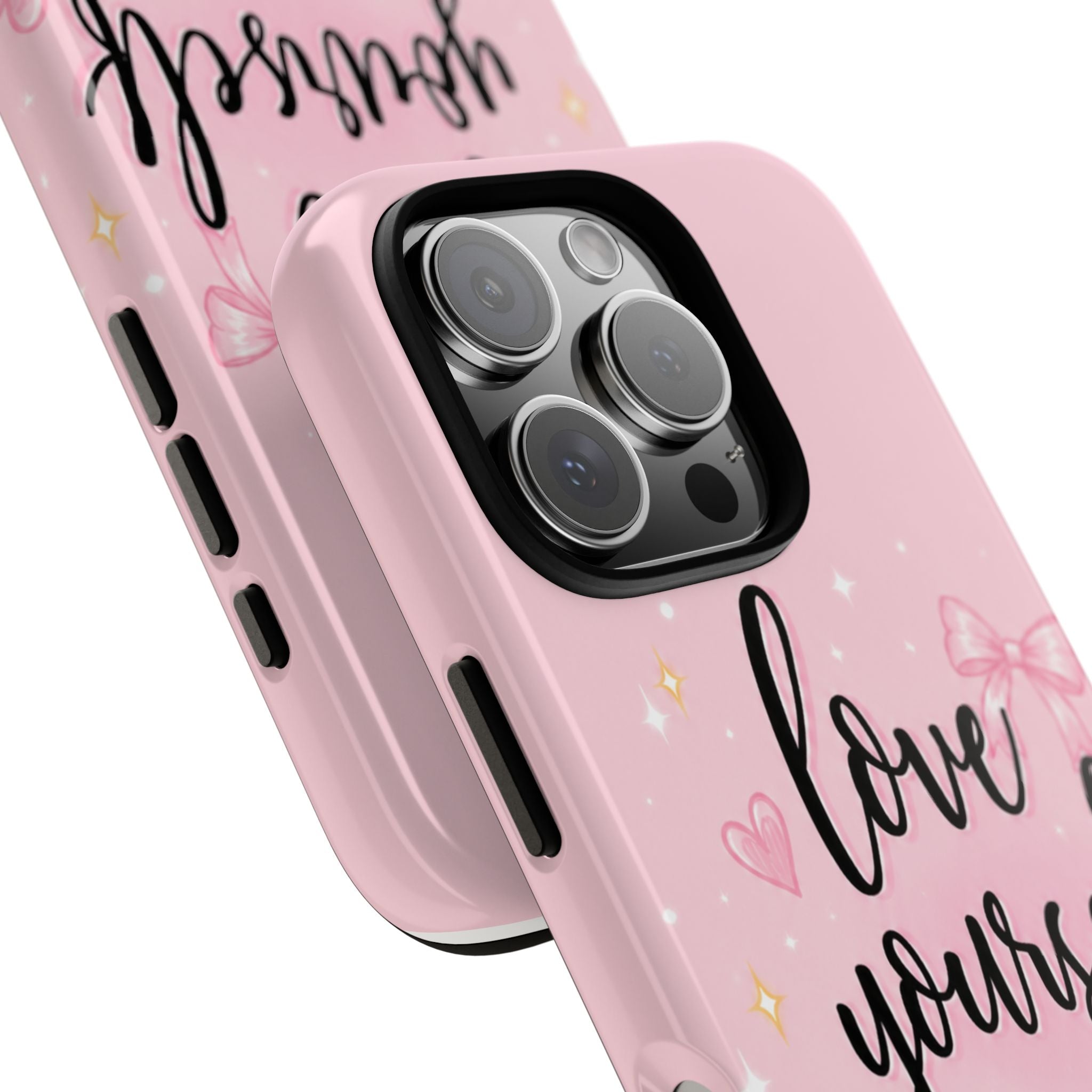 Love Yourself More Pink Inspirational Protective Case