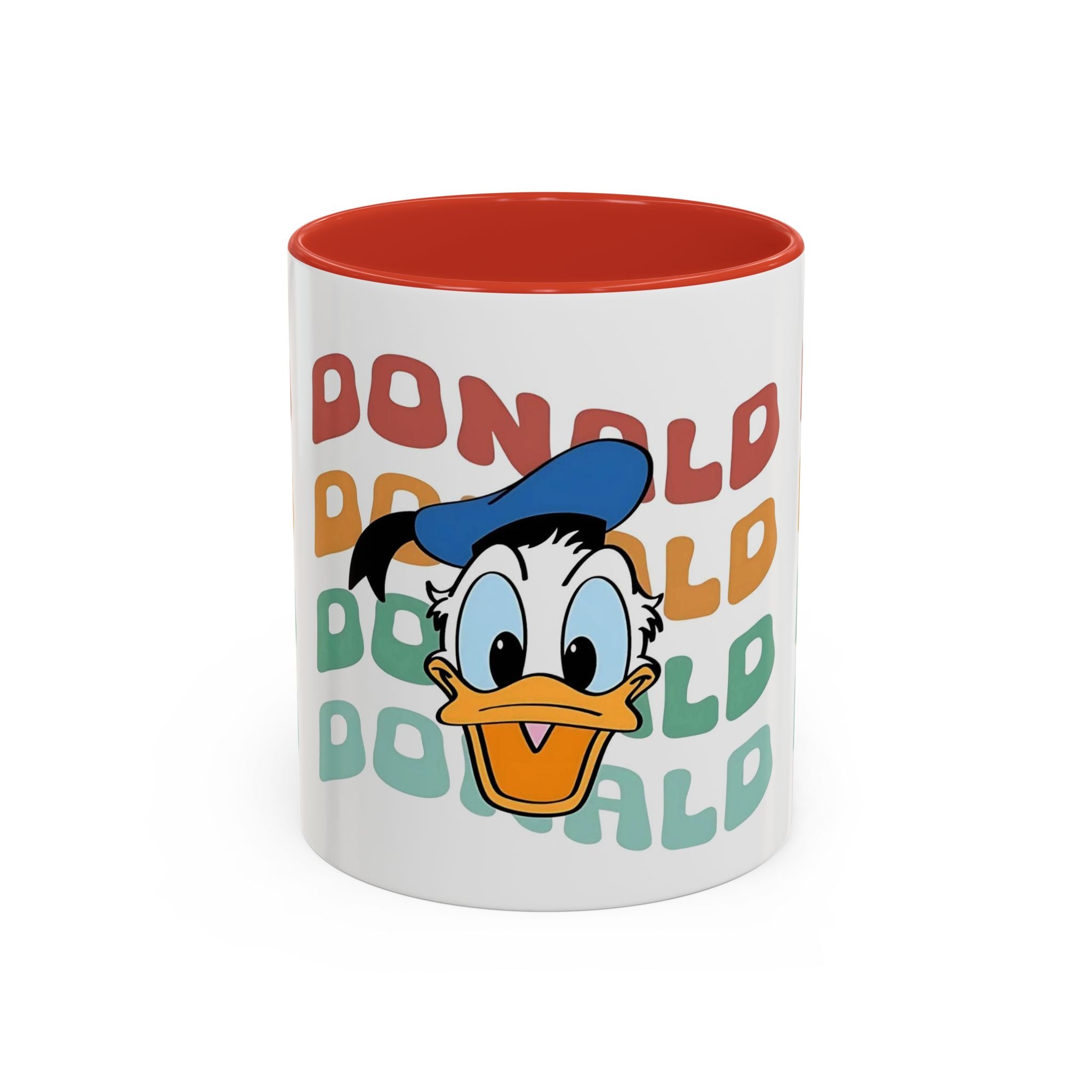 Donald Duck Retro Accent Coffee Mug