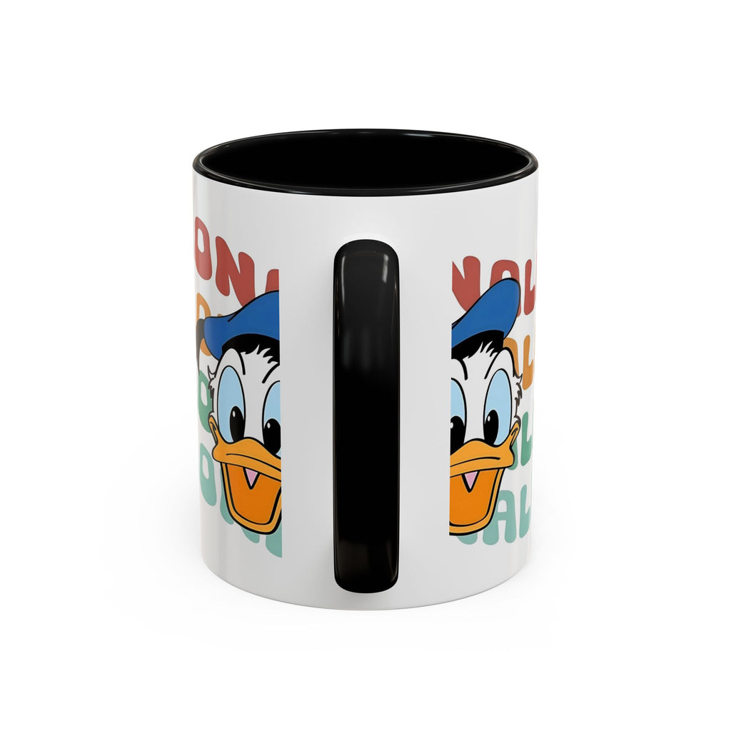 Donald Duck Retro Accent Coffee Mug