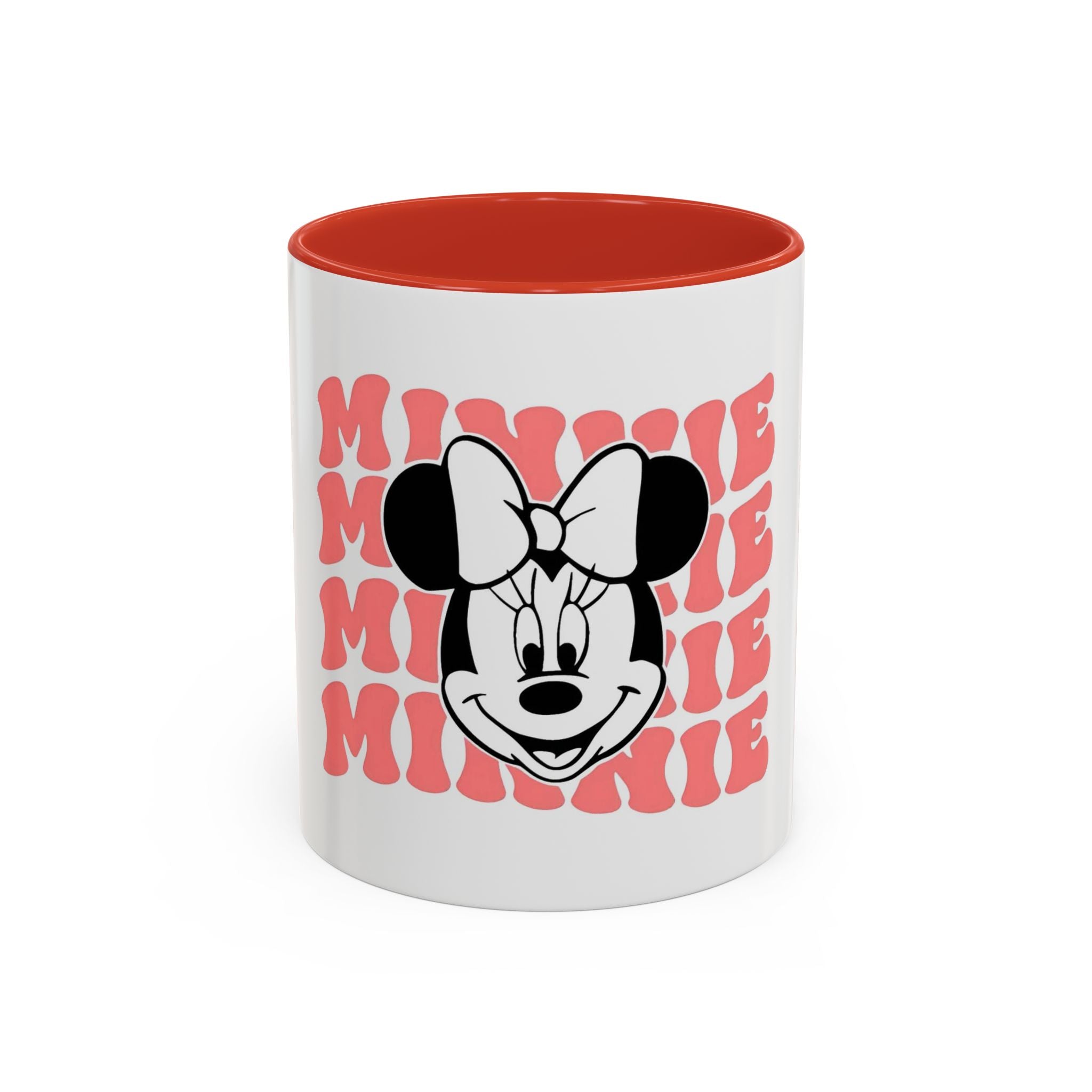 Minnie Mouse Retro Accent Coffee Mug — 11/15oz