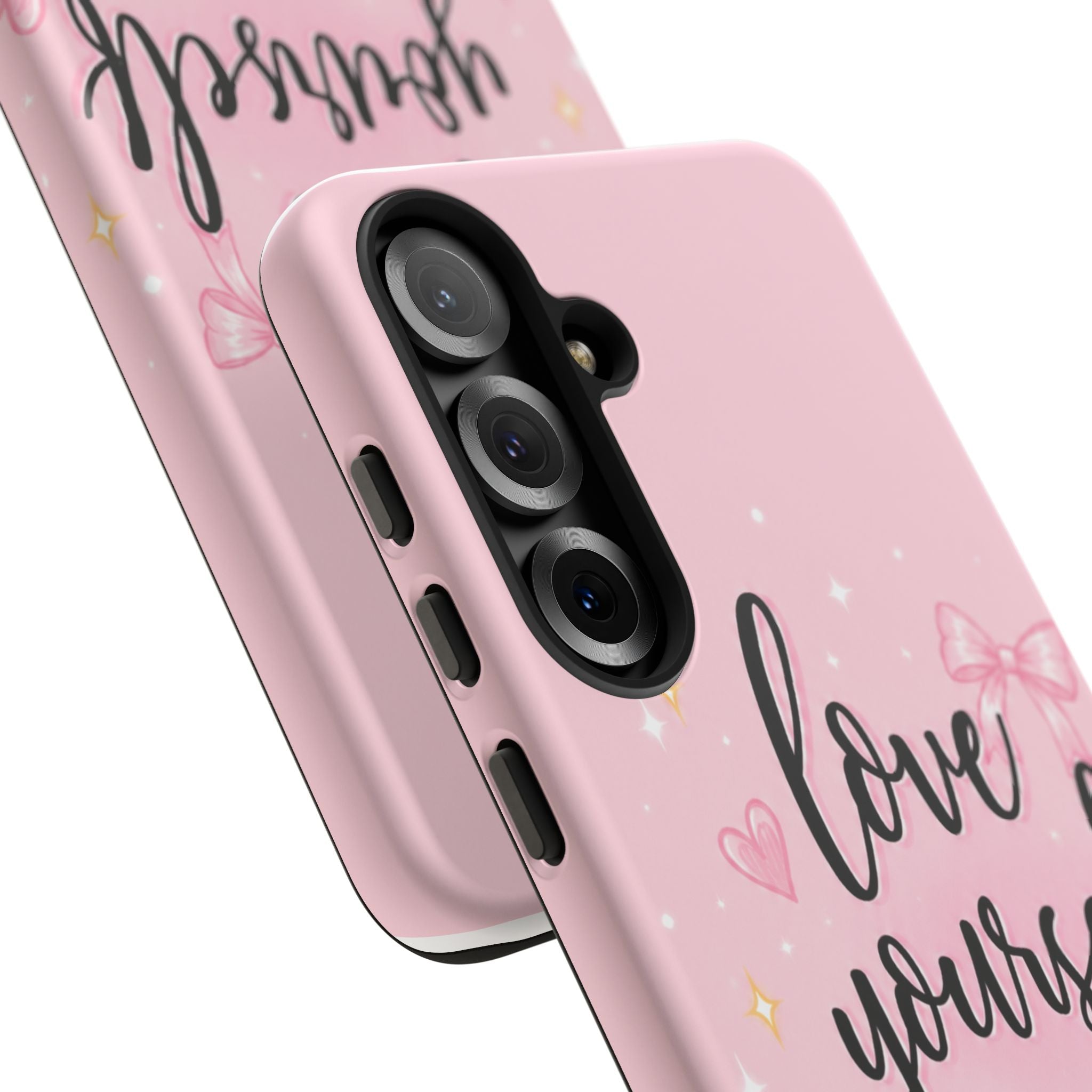 Love Yourself More Pink Inspirational Protective Case