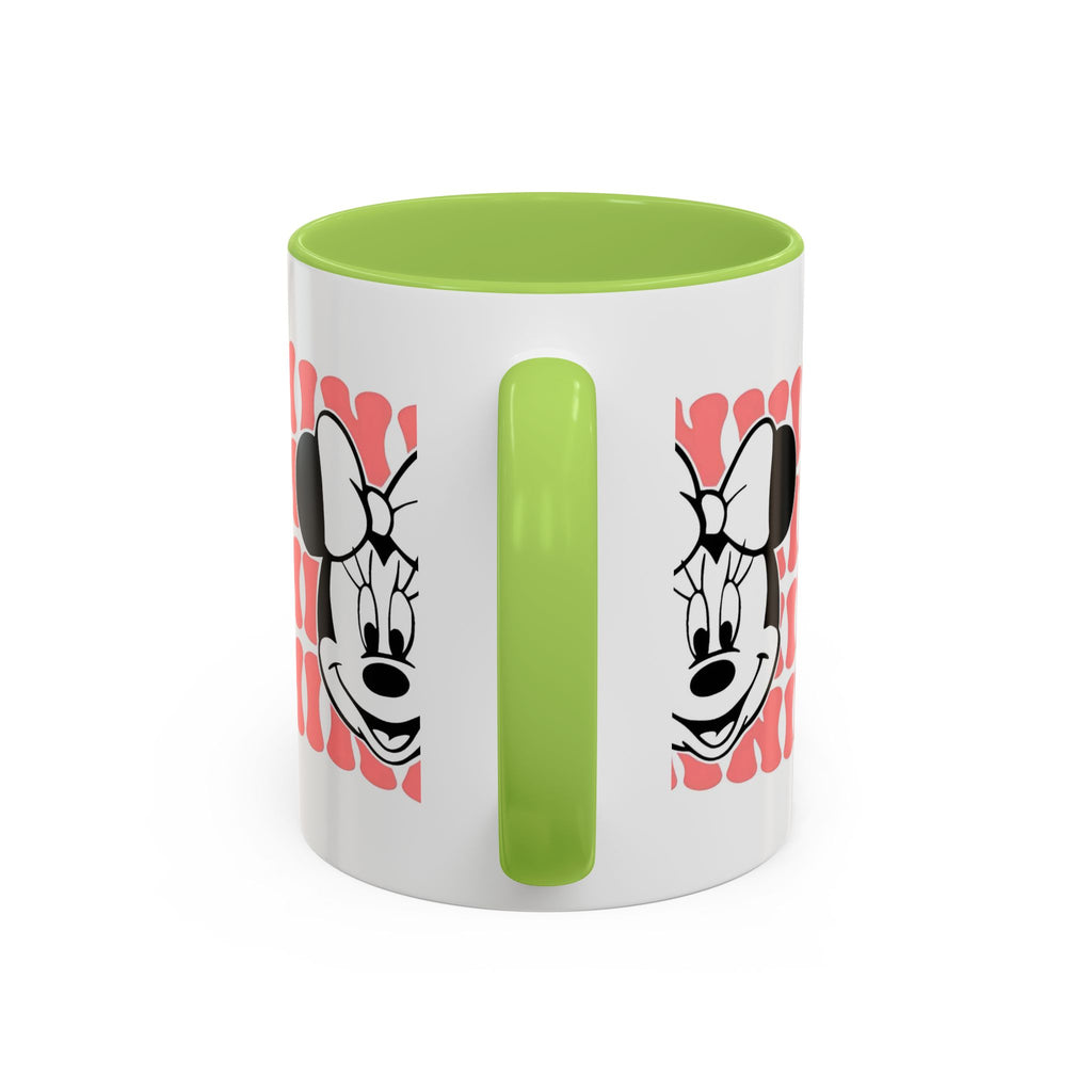 Minnie Mouse Retro Accent Coffee Mug — 11/15oz