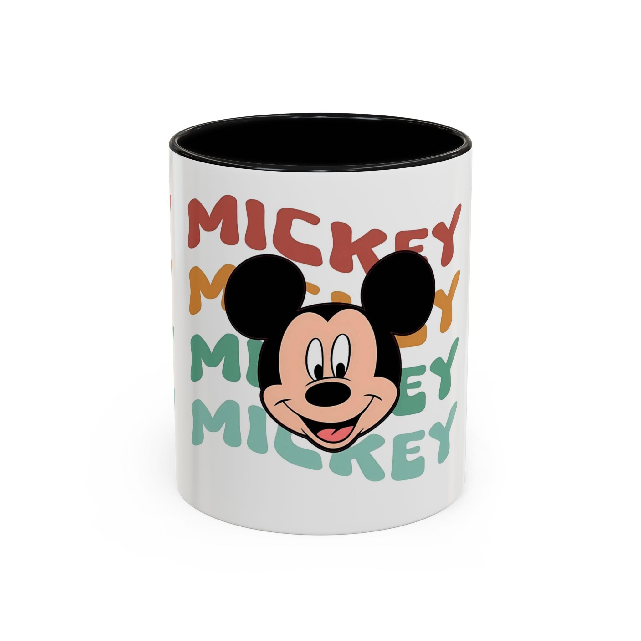 Mickey Retro Stack Accent Coffee Mug — 11/15oz