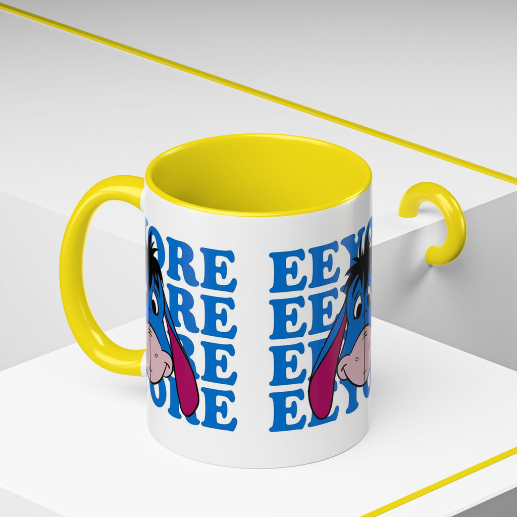 Eeyore Coffee Mug — Cute Cartoon Donkey Accent Mug (11/15 oz)
