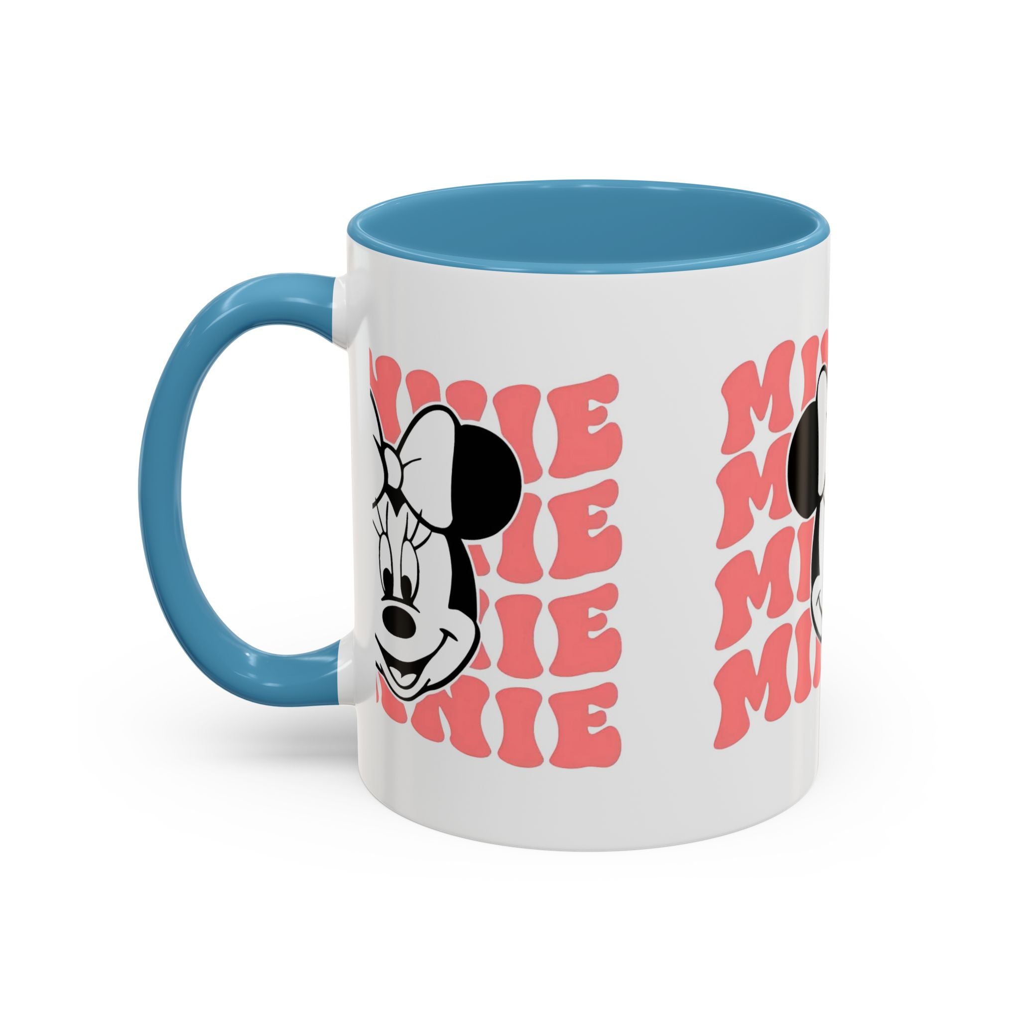 Minnie Mouse Retro Accent Coffee Mug — 11/15oz