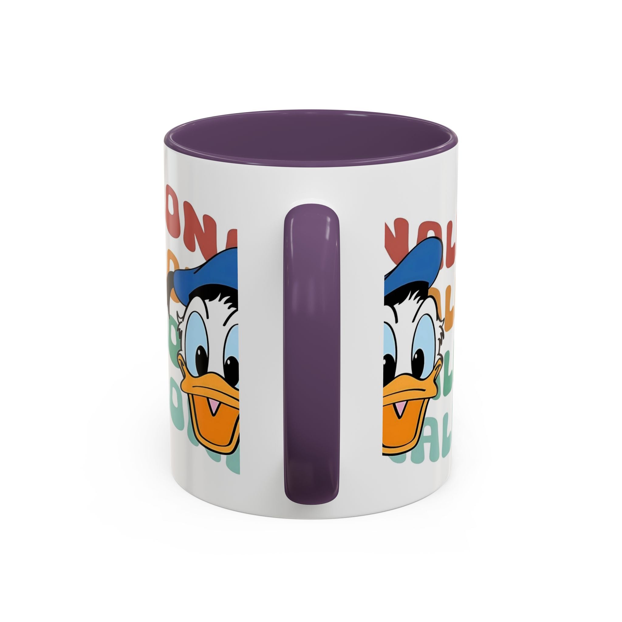 Donald Duck Retro Accent Coffee Mug