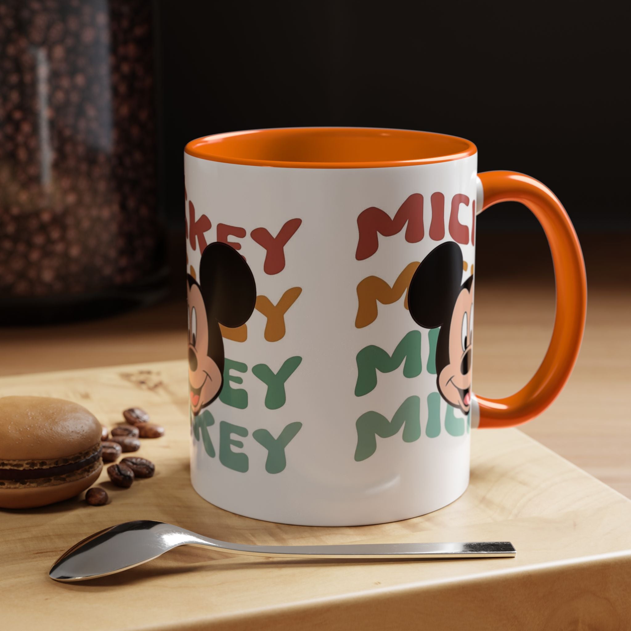 Mickey Retro Stack Accent Coffee Mug — 11/15oz
