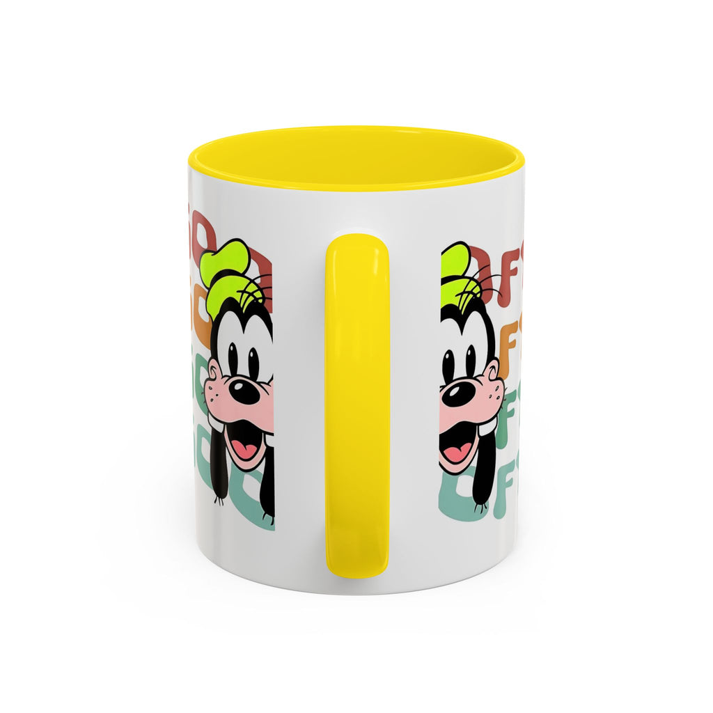 Goofy Retro Stack Accent Mug — Disney Goofy Coffee Cup (11/15oz)