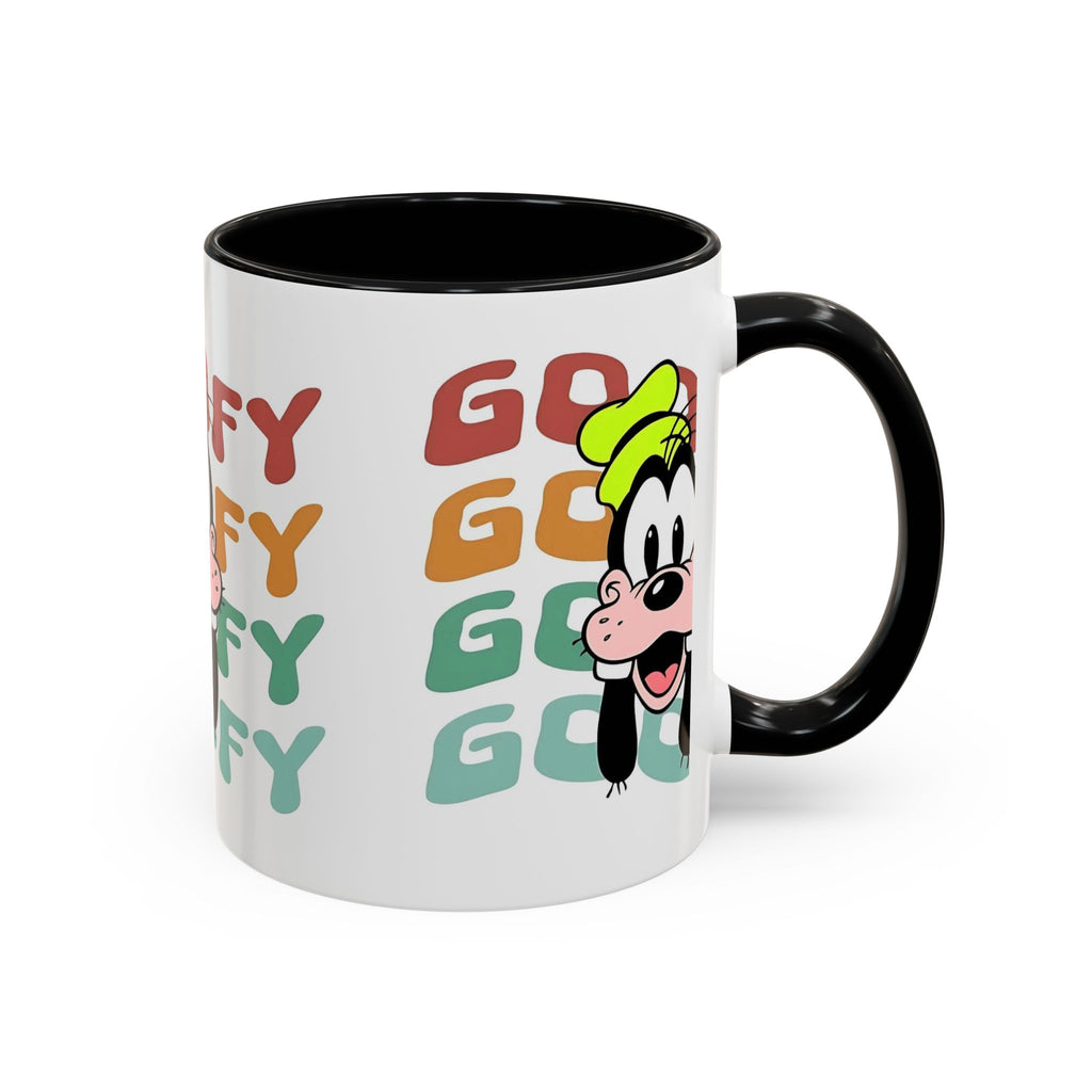 Goofy Retro Stack Accent Mug — Disney Goofy Coffee Cup (11/15oz)